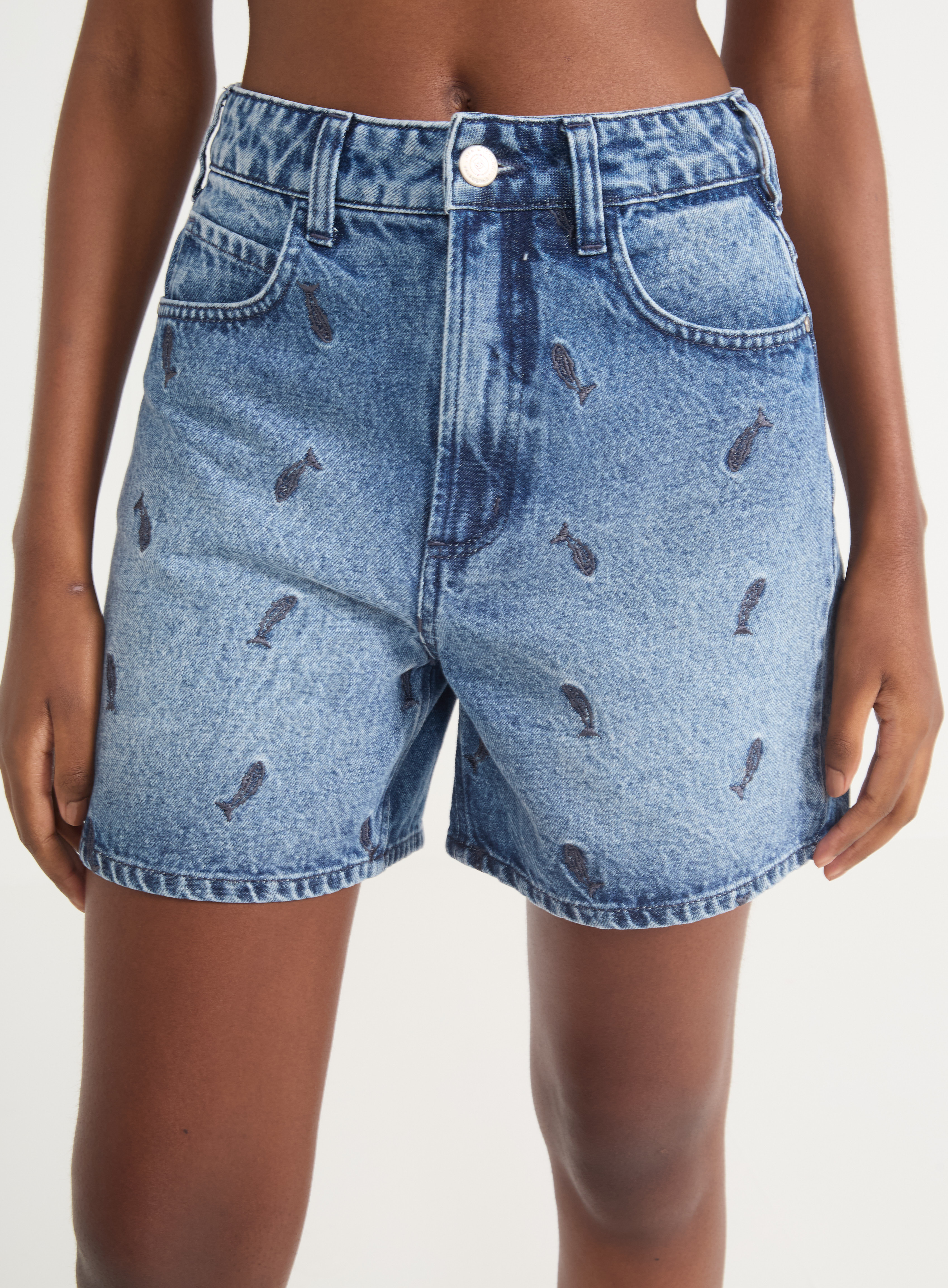 SHORT JEANS REBECA 34 INDIGO
