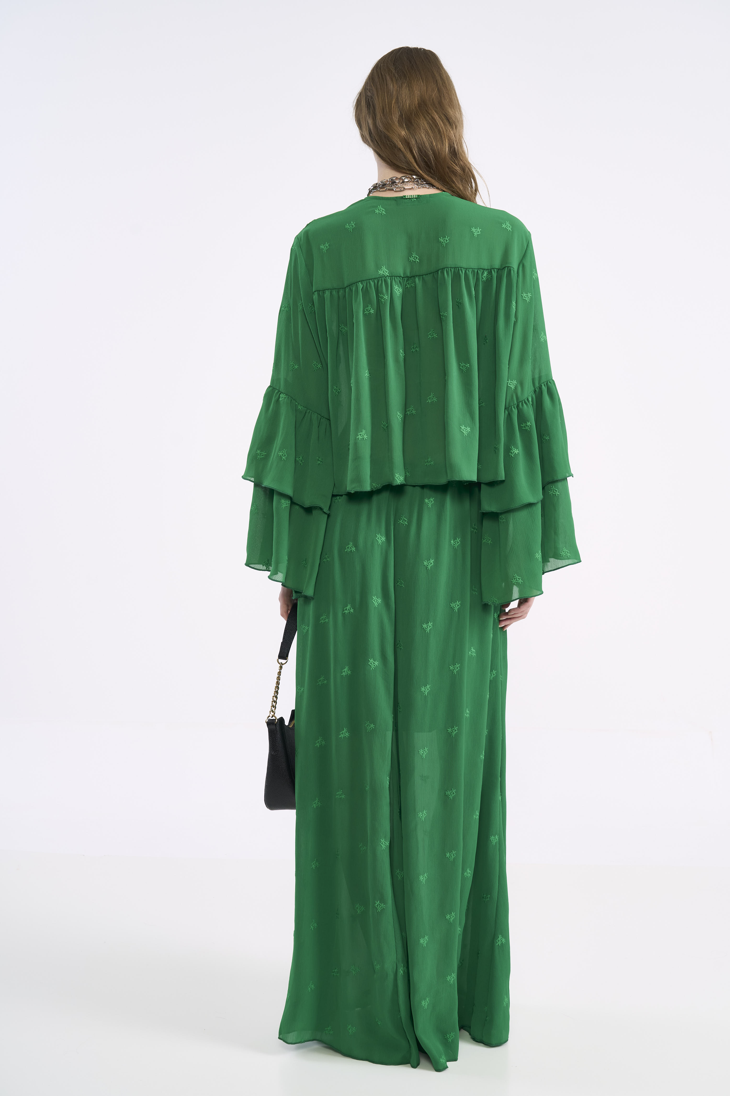 BLUSA BORDADA M VERDE VANITY