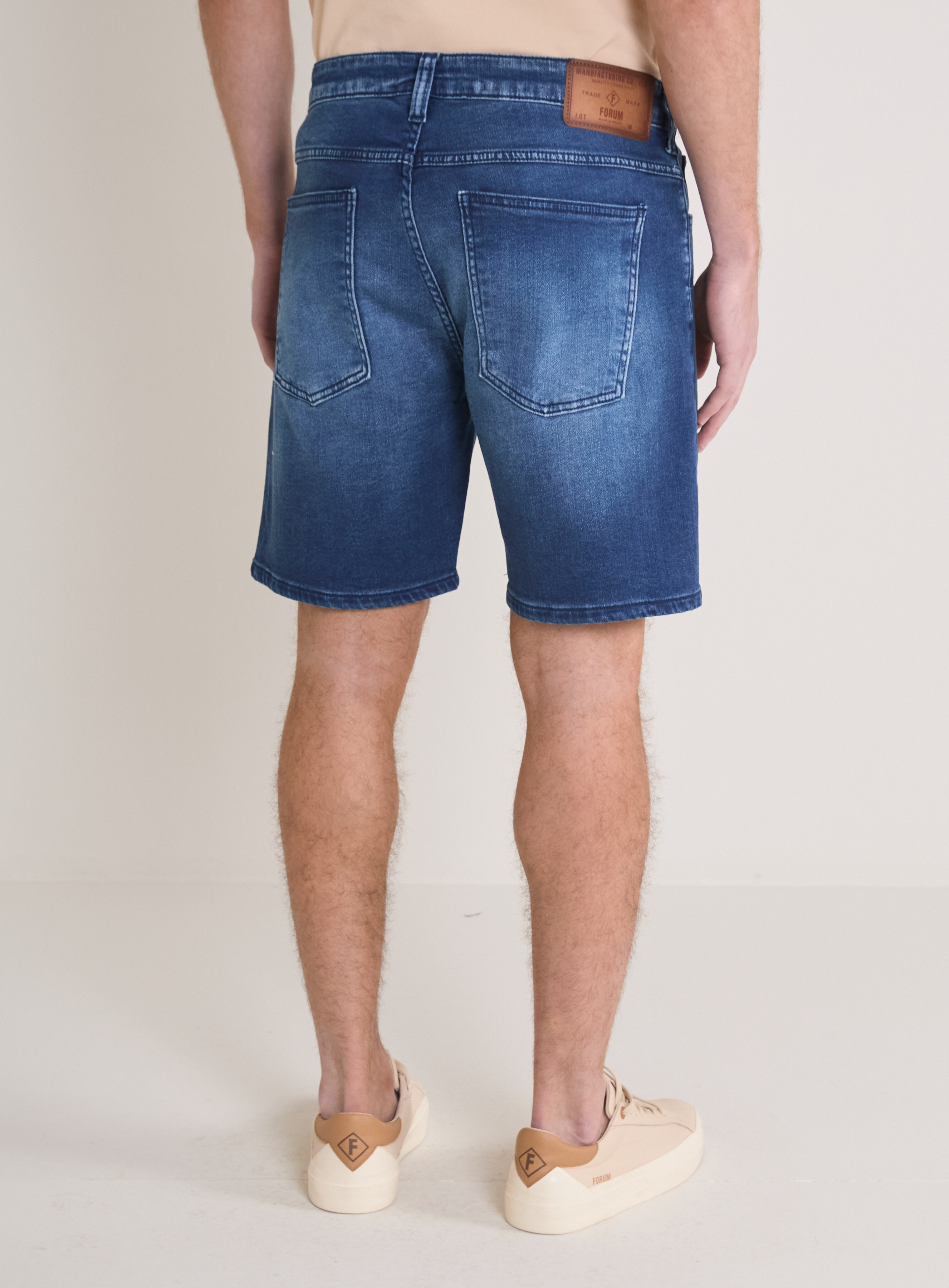 BERMUDA JEANS DOM 38 INDIGO