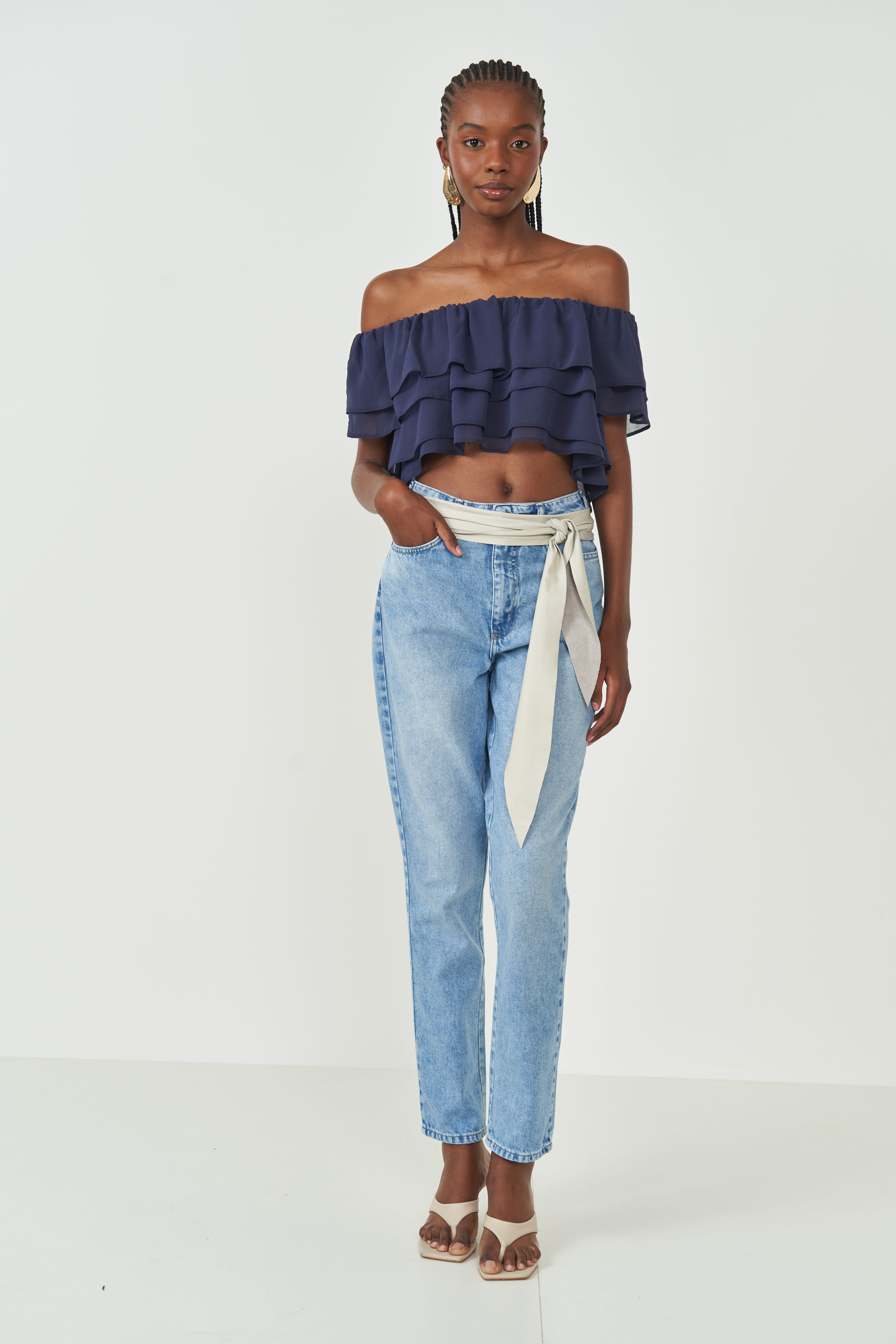 CALÇA JEANS BRUNA 44 INDIGO