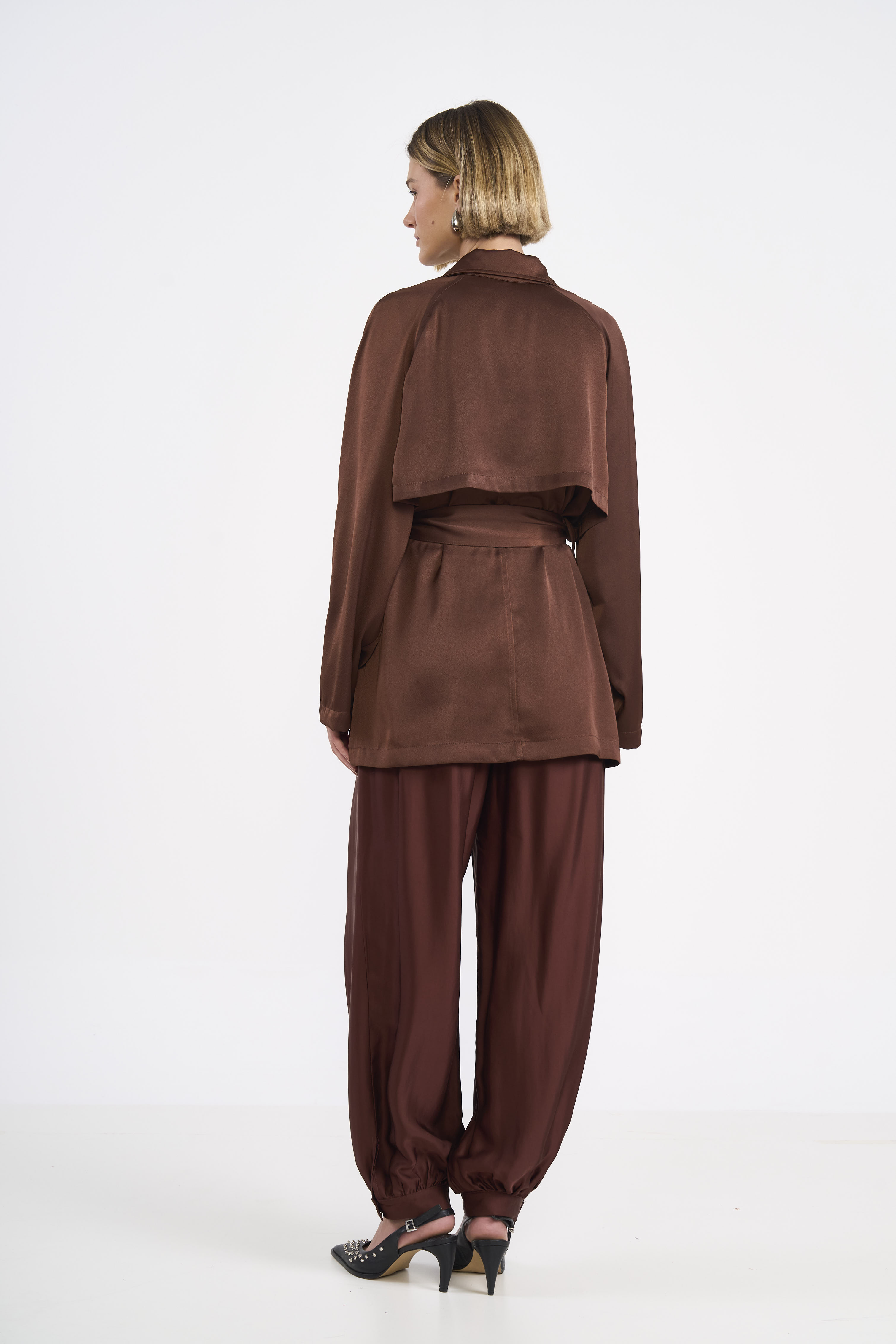 CALÇA COLCCI G MARROM BEATEN BROWN
