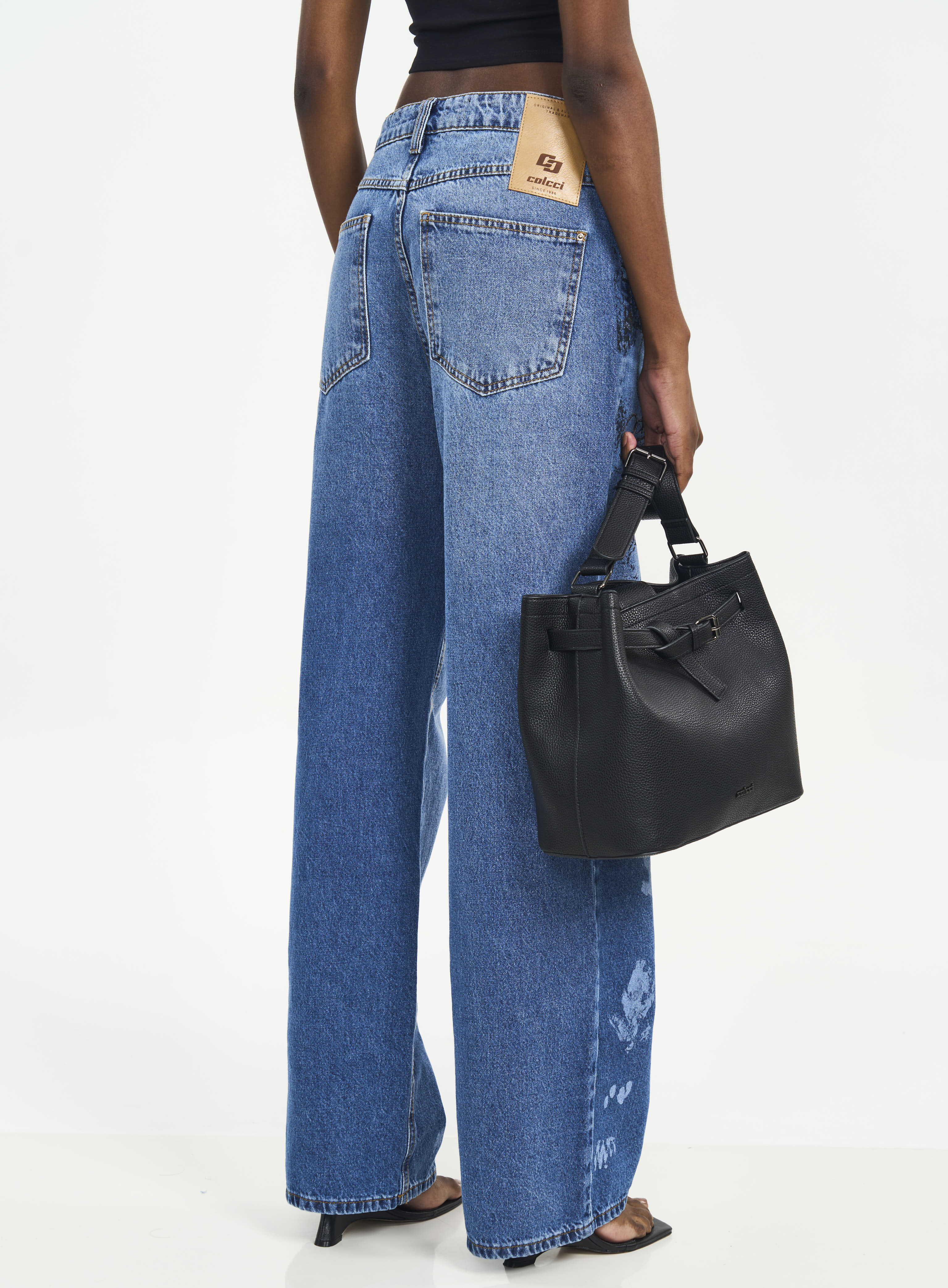 CALÇA JEANS BRUNA LOW 34 INDIGO