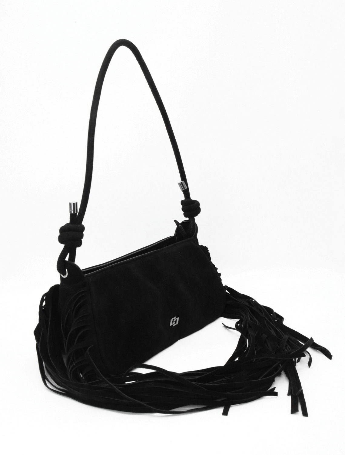 BOLSA COLCCI FEM SHOULDER  FRANJA U CARAMELO