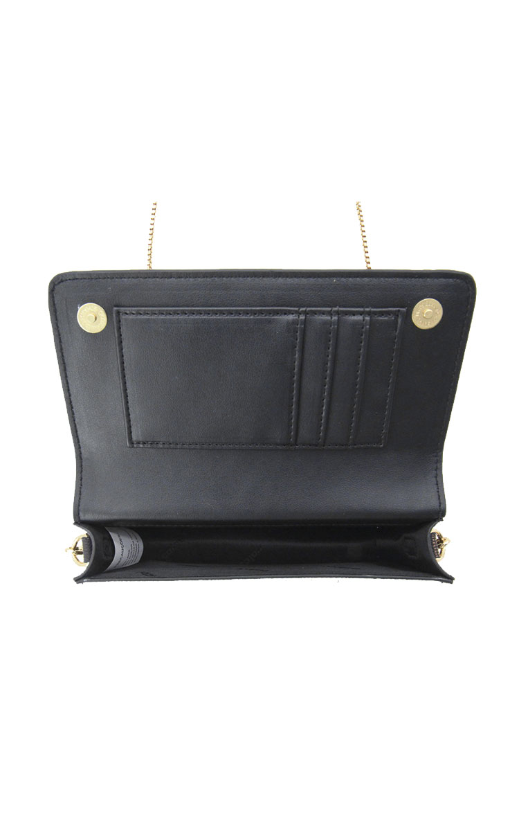 CARTEIRA COLCCI FEM CROSSBODY MONOGRA U CARAMELO