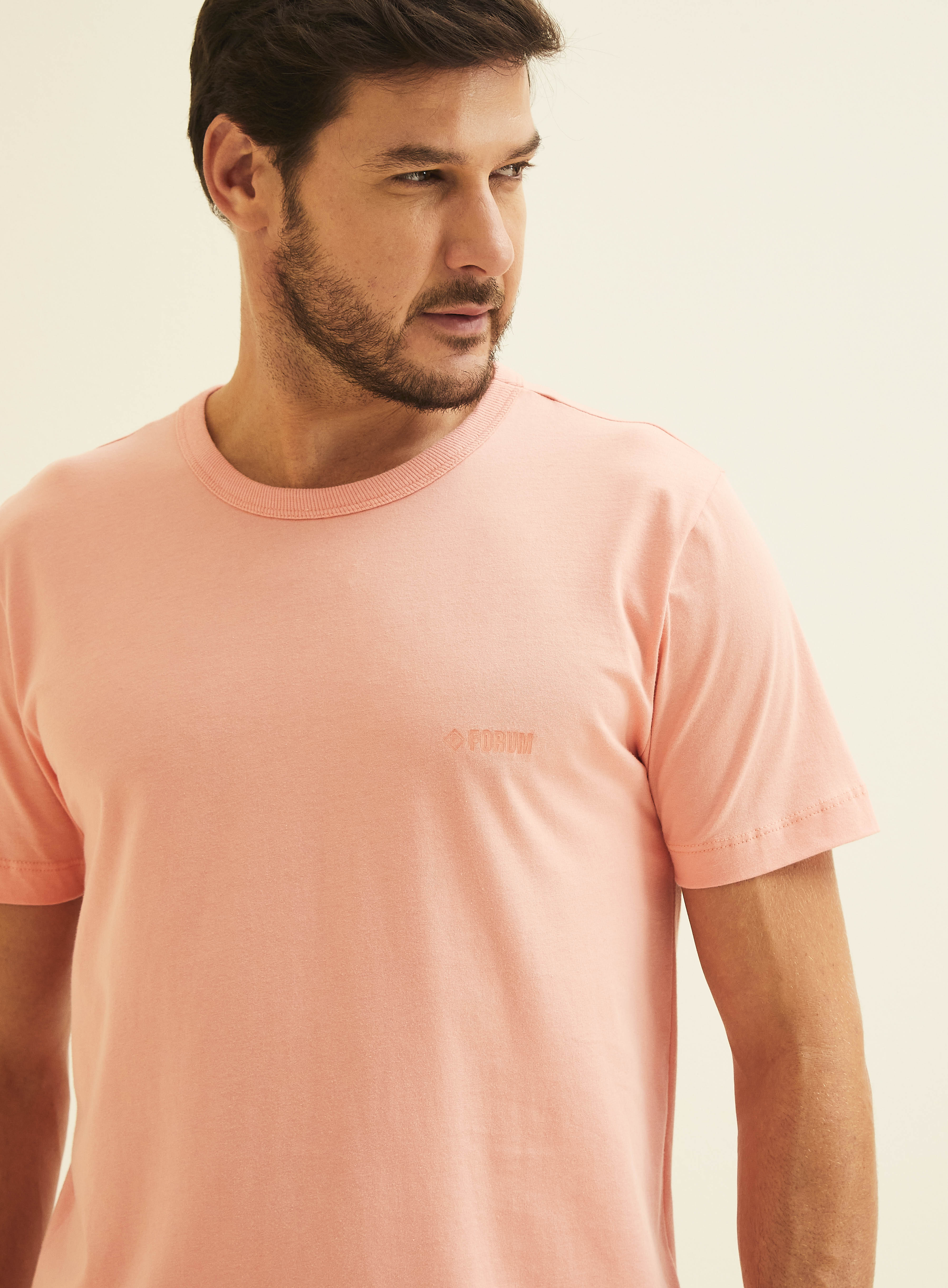 CAMISETA FORUM M ROSA CANDY PEACH