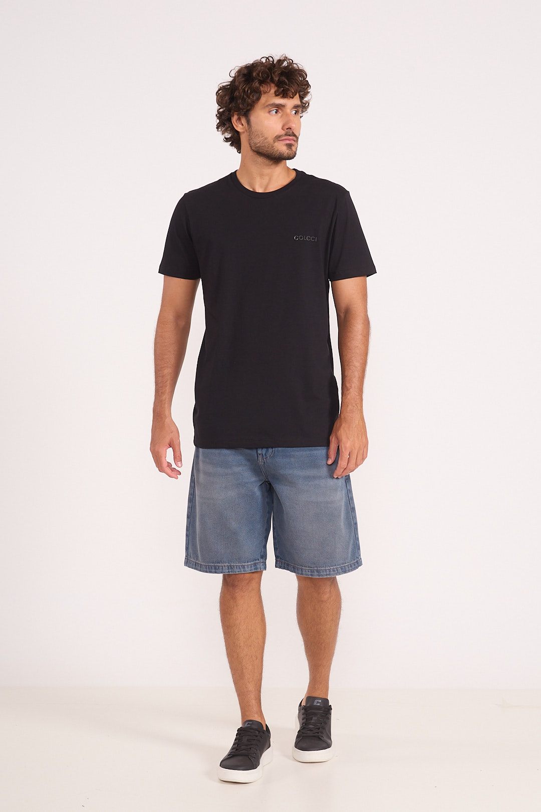 BERMUDA JEANS WORKER 42 INDIGO