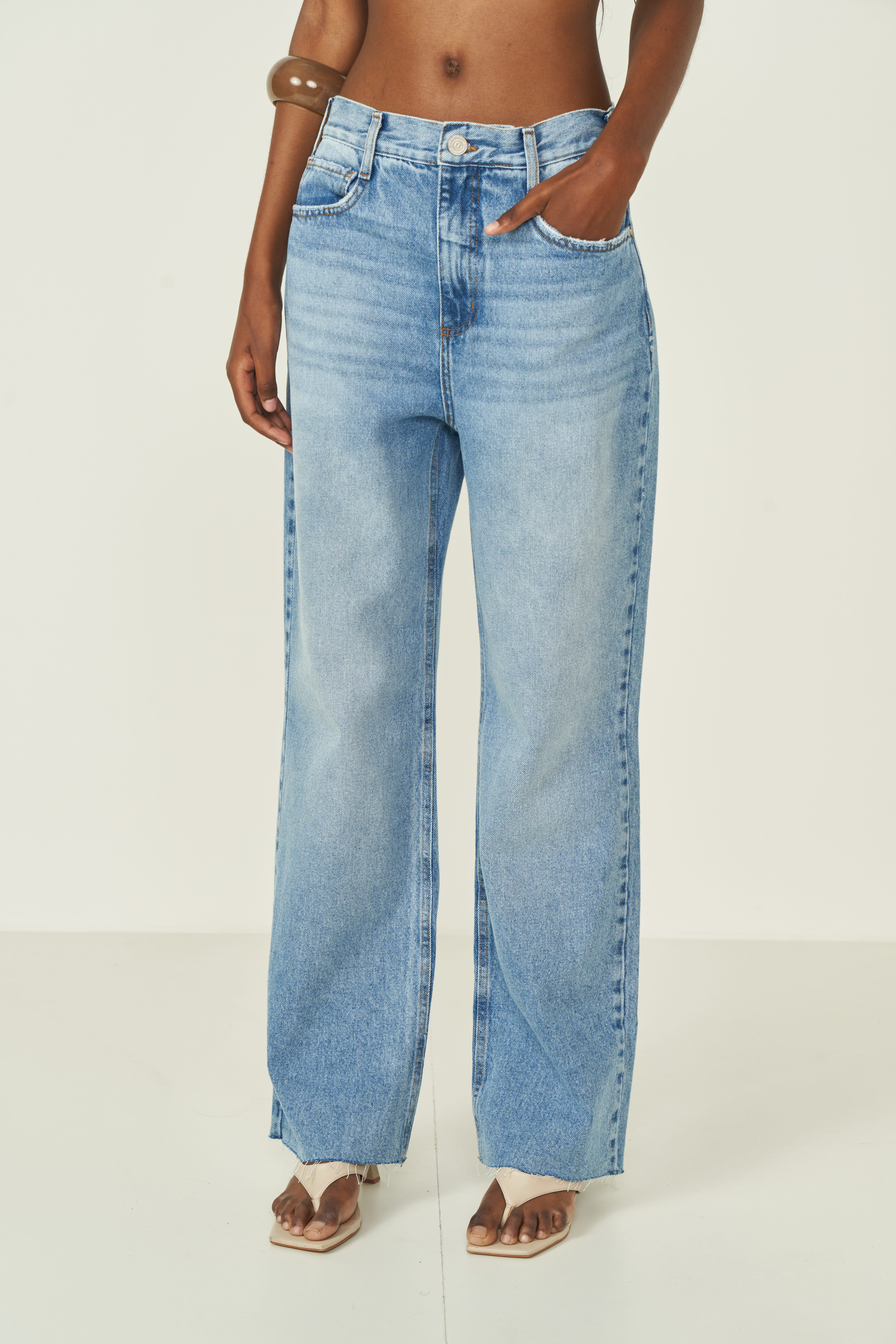CALÇA JEANS BARCELONA 42 INDIGO