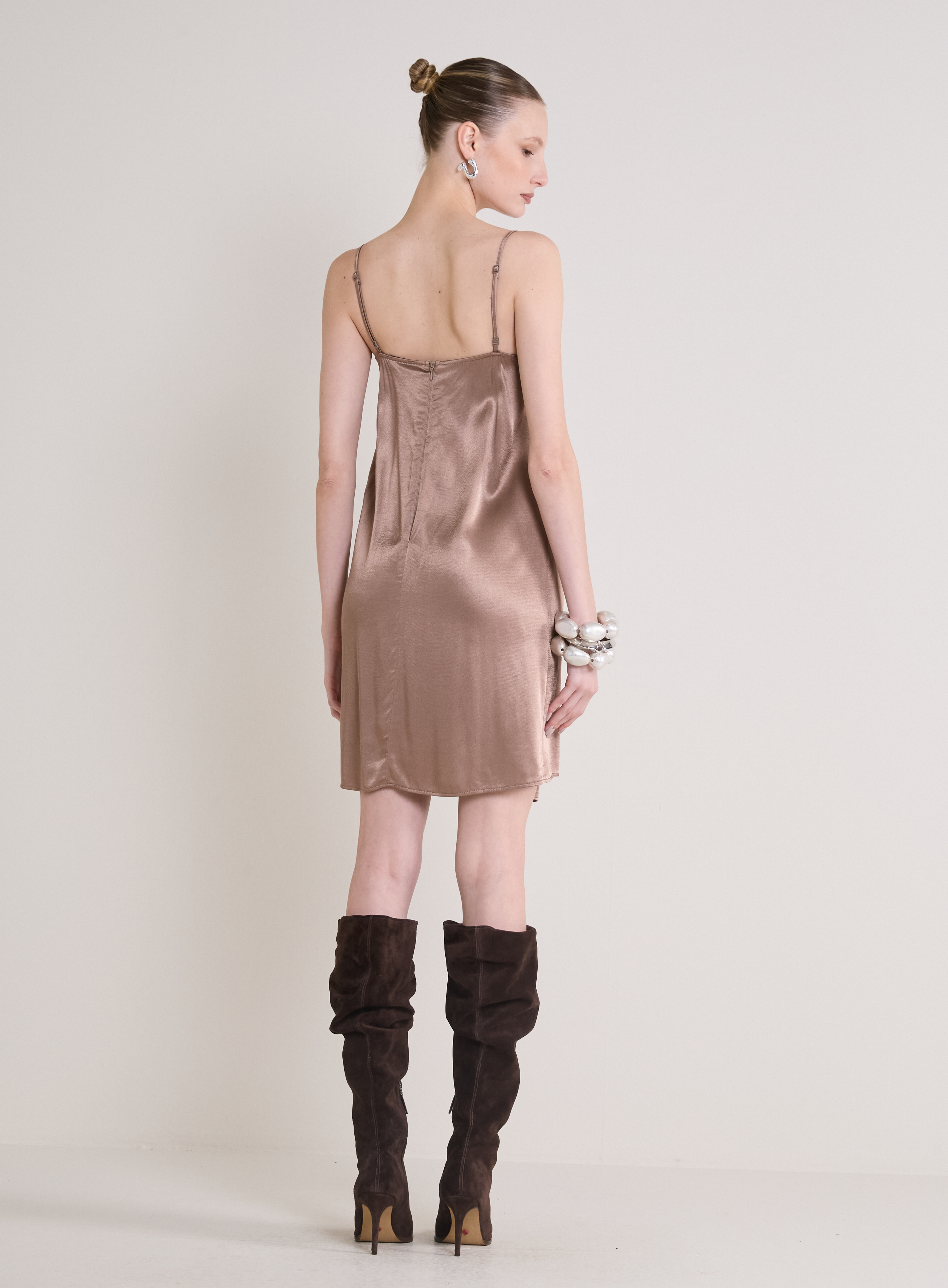 VESTIDO FORUM G MARROM NOZ MOSC