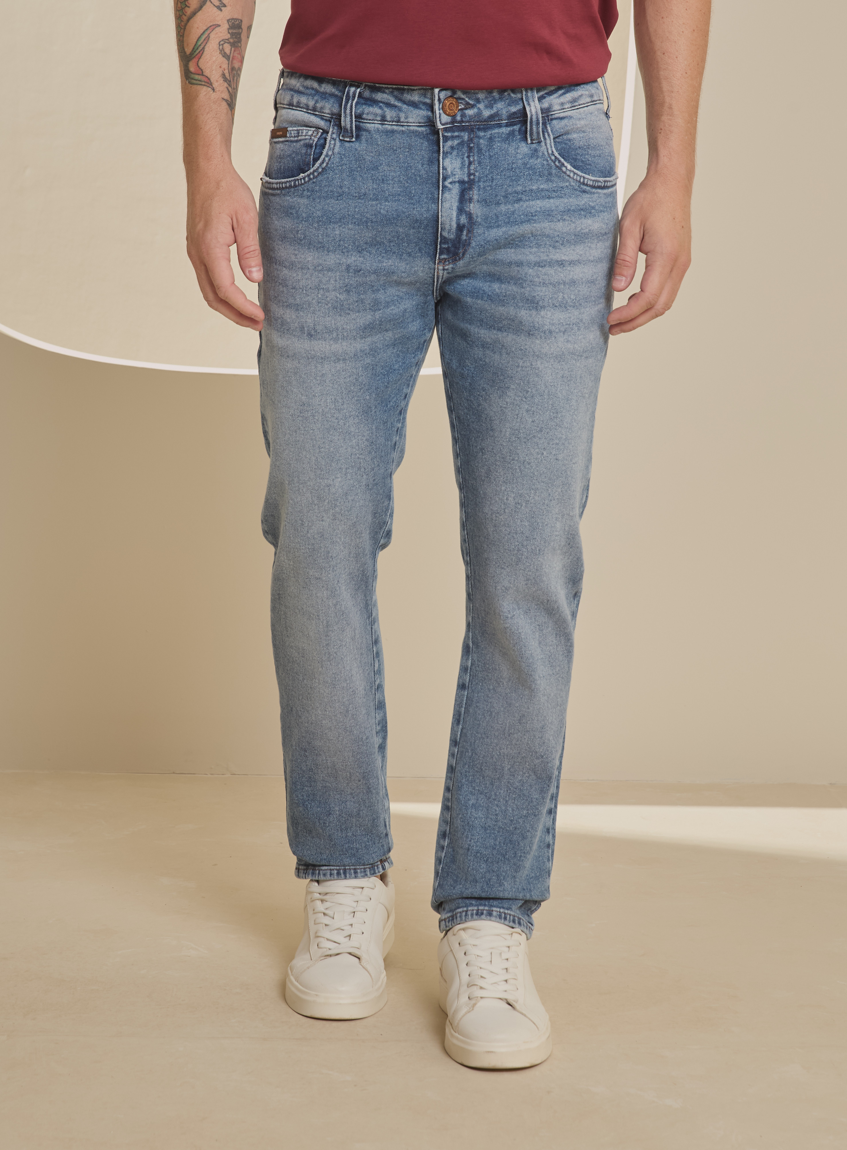 CALÇA JEANS PAUL SLIM 38 INDIGO