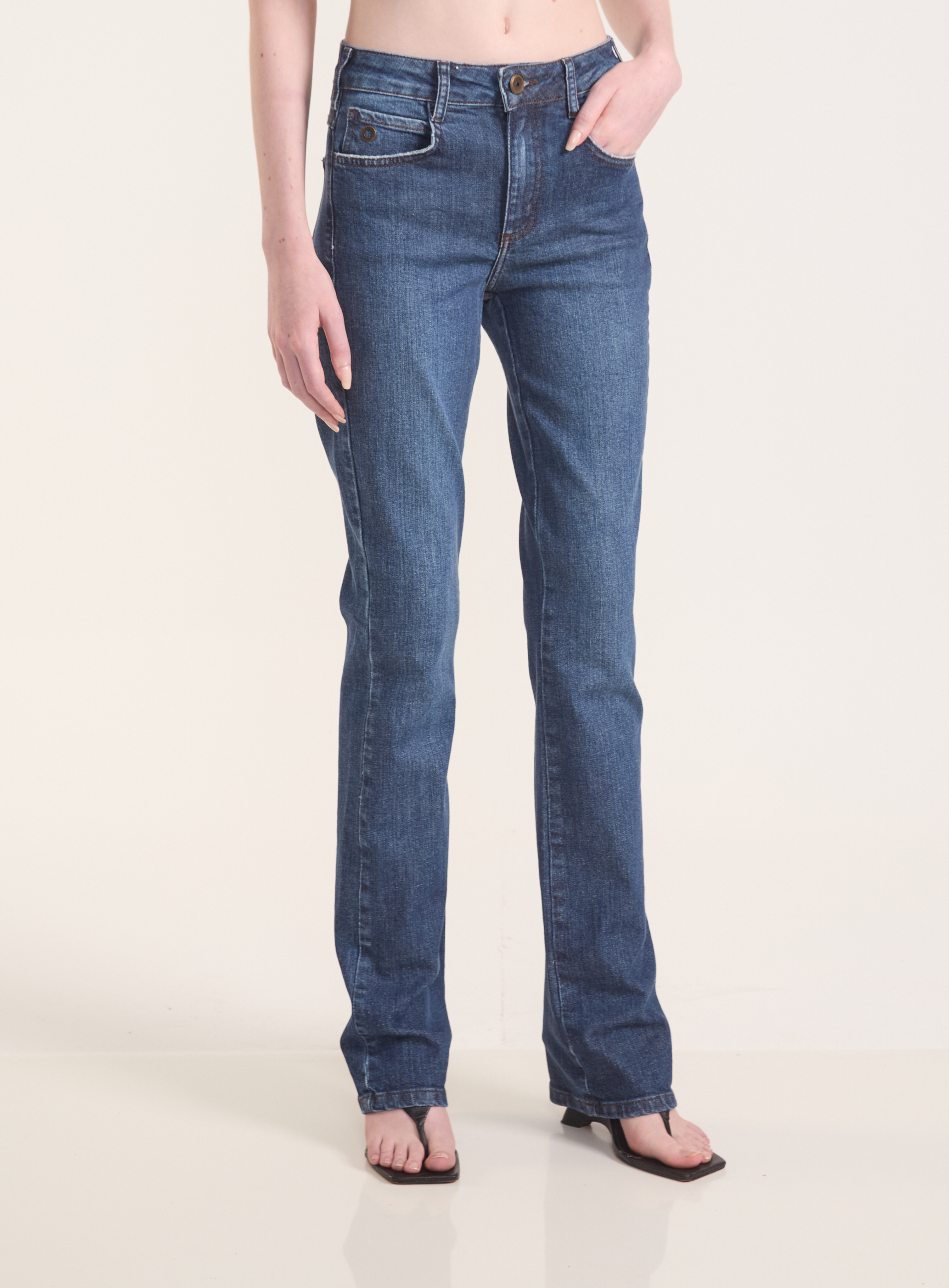 CALÇA JEANS NOVA YORK RETA 38 INDIGO