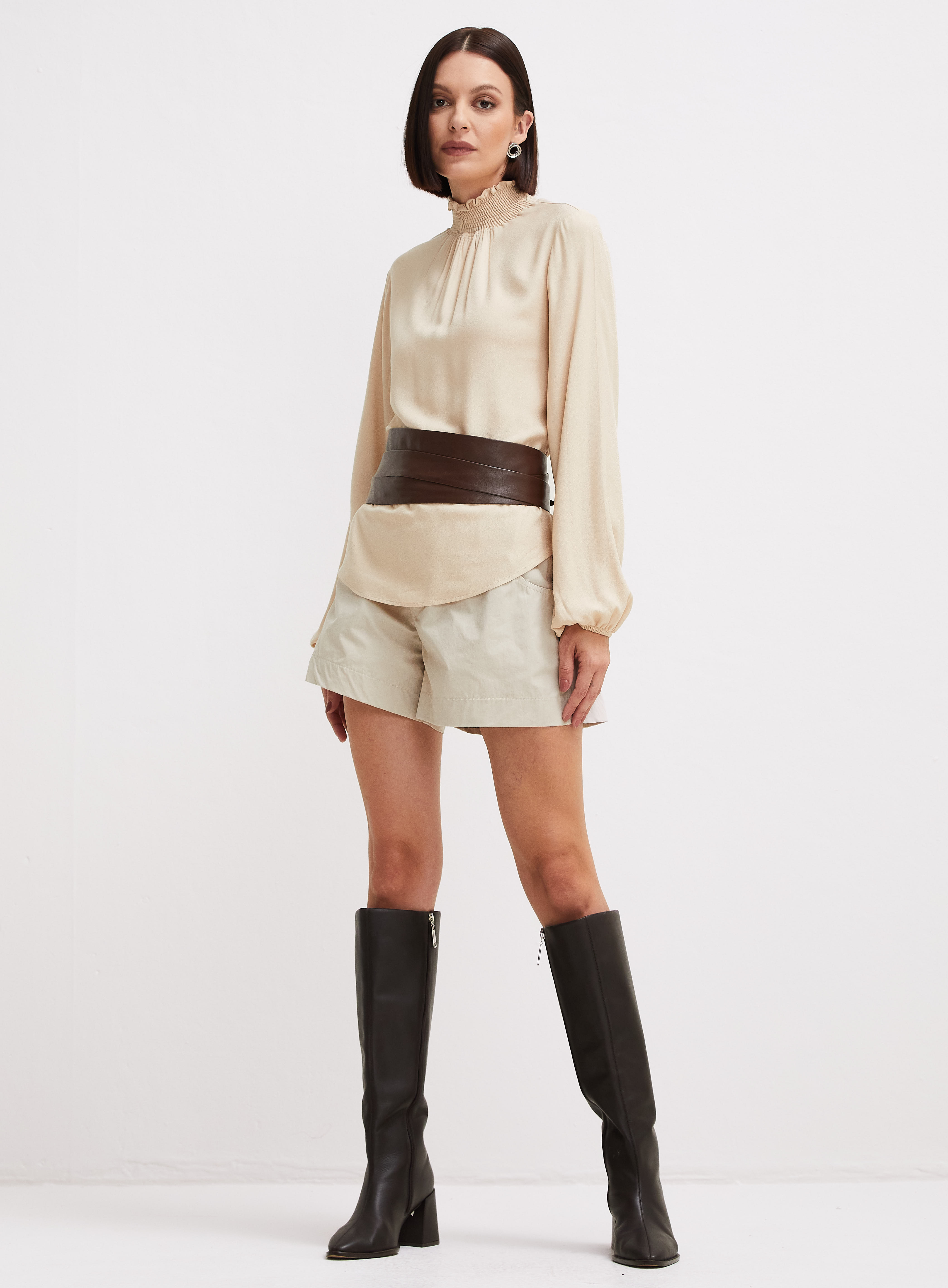 BLUSA FORUM M BEGE PILAR