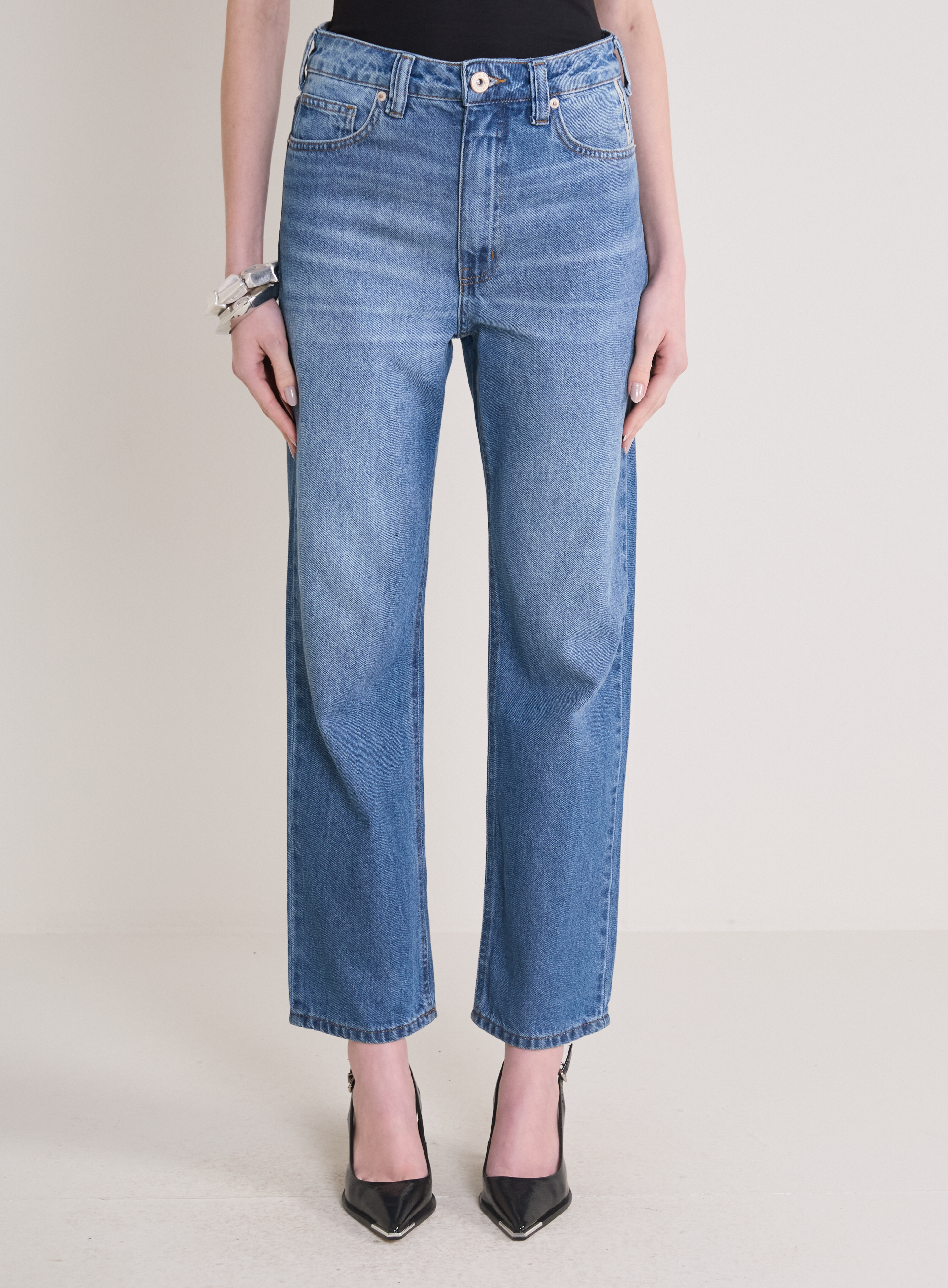 CALÇA JEANS NADIA 40 INDIGO