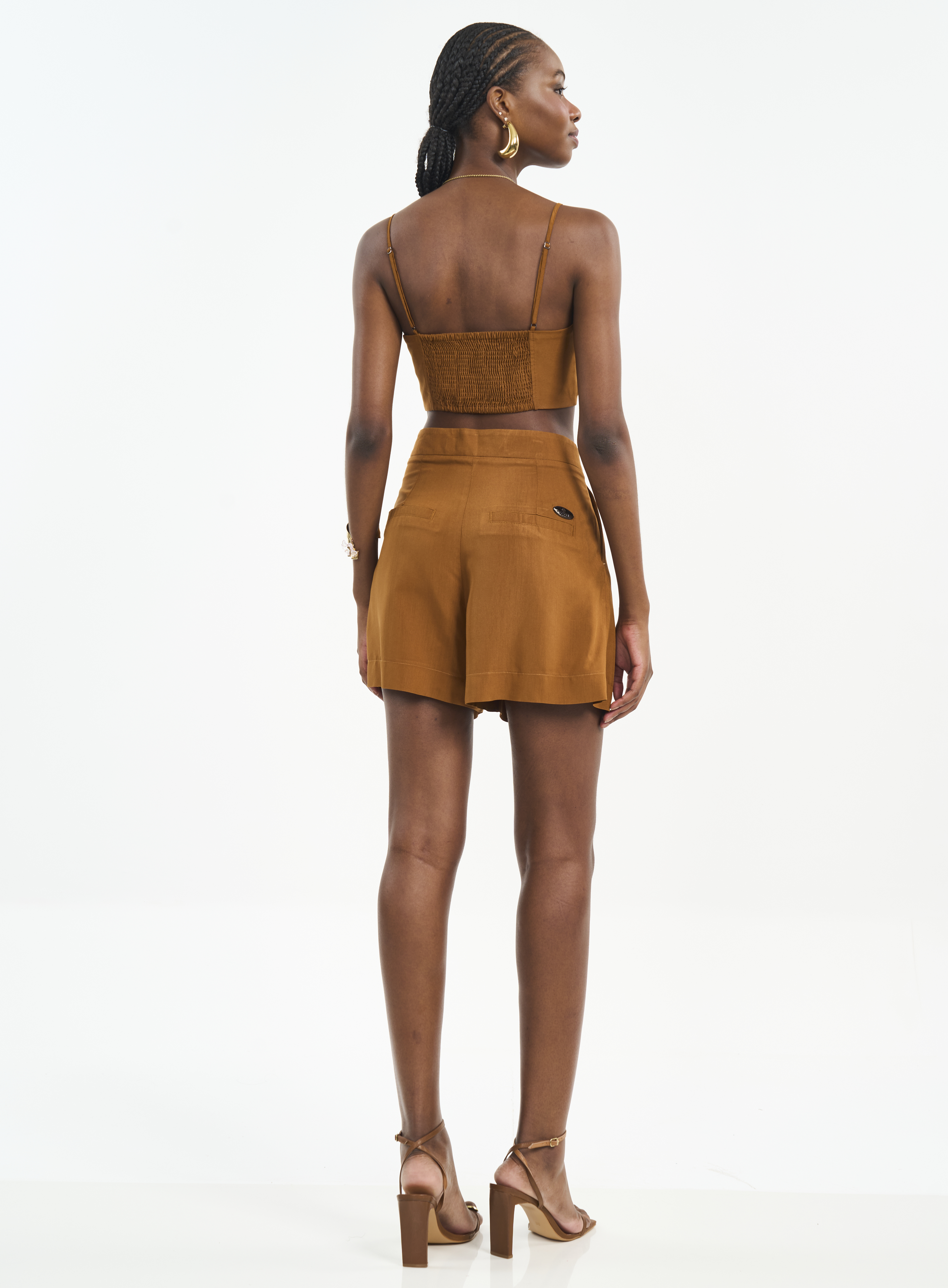 TOP COLCCI M MARROM DROME