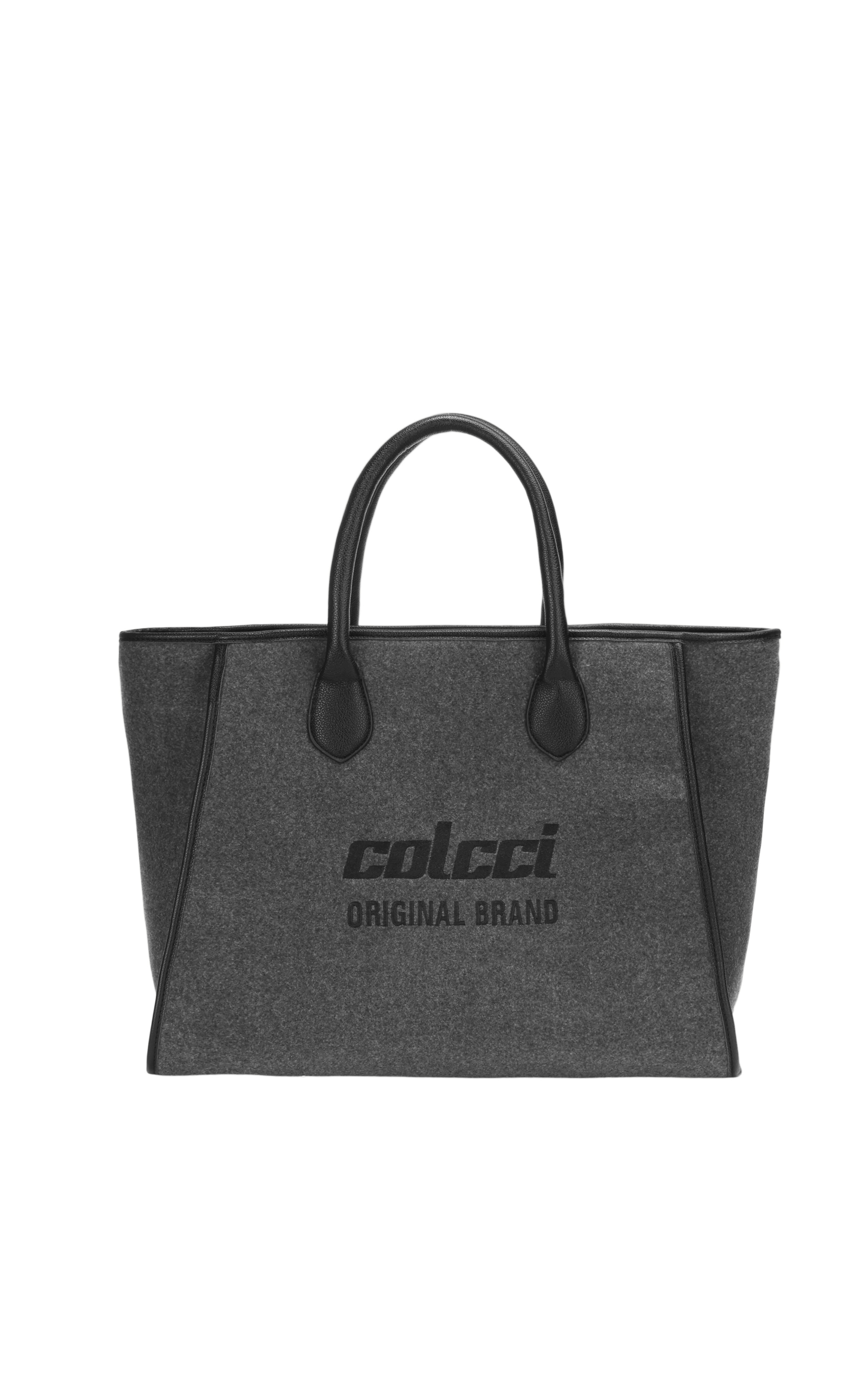 BOLSA COLCCI FEM SHOPPING BAG TECIDO U CINZA ALITA