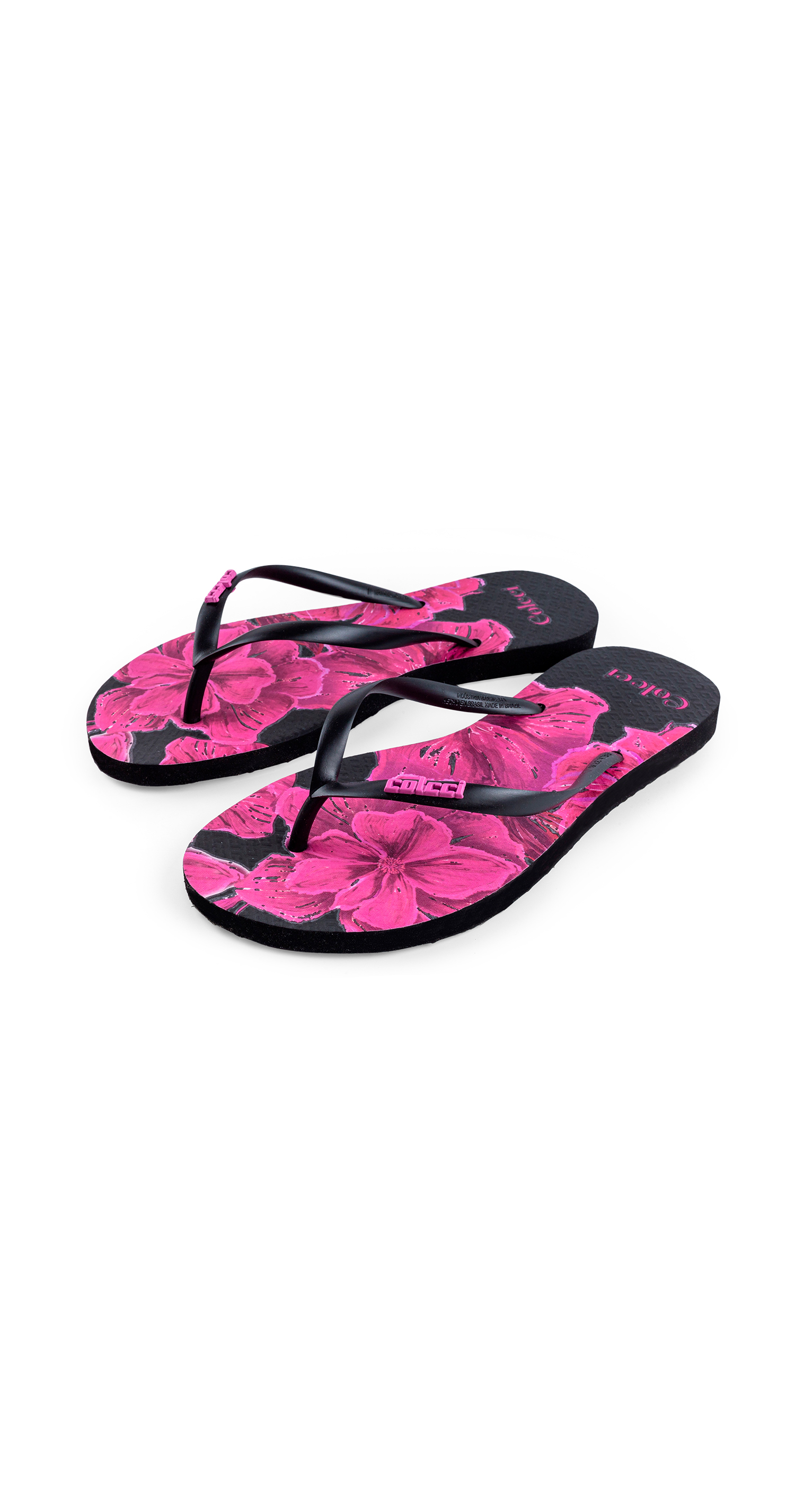 CHINELO FEMININO FLORATA 33-34 PRETO