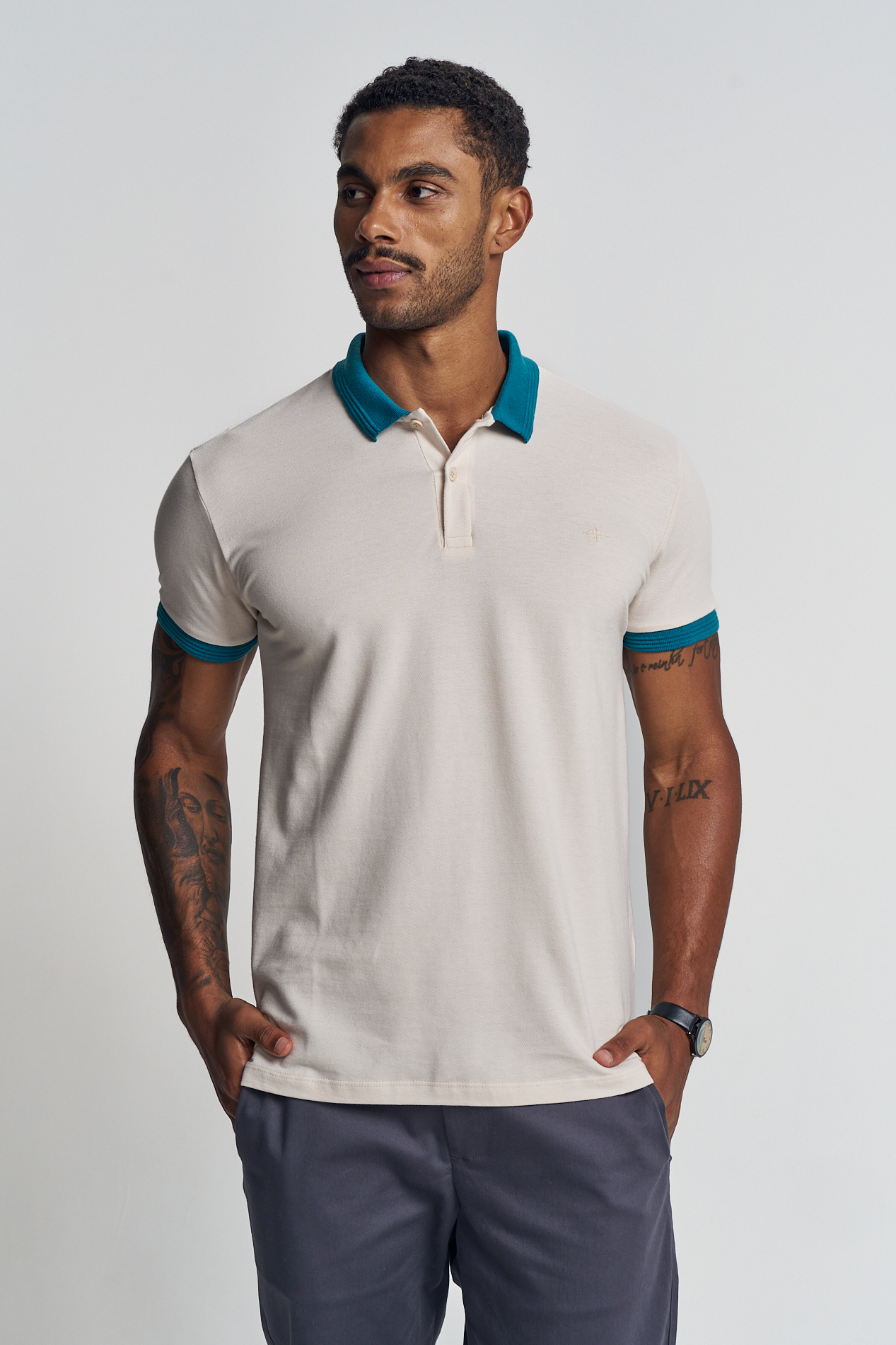 POLO TRITON M BEGE ITALIAN