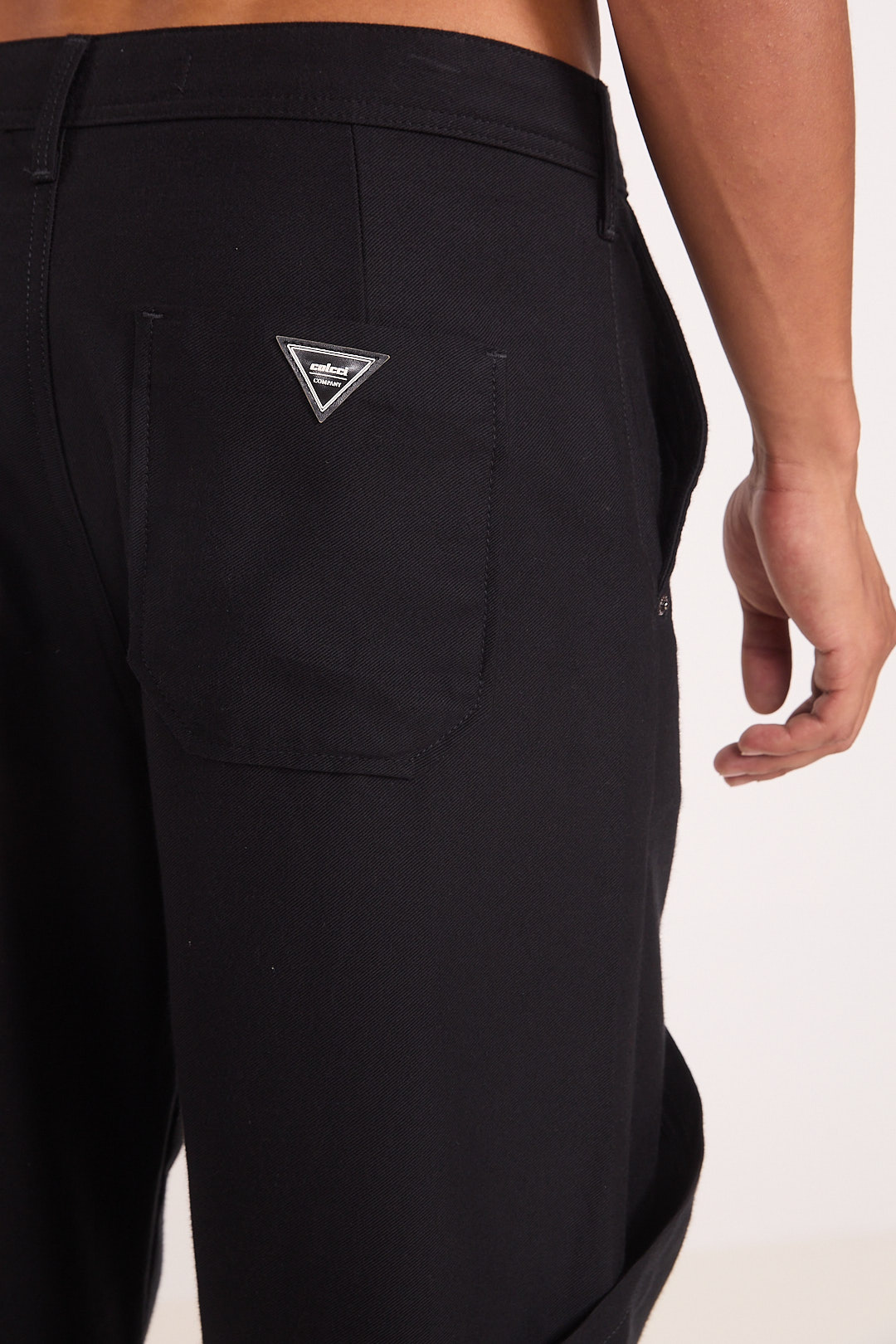 CALÇA SARJA LOOSE FIT 42 PRETO