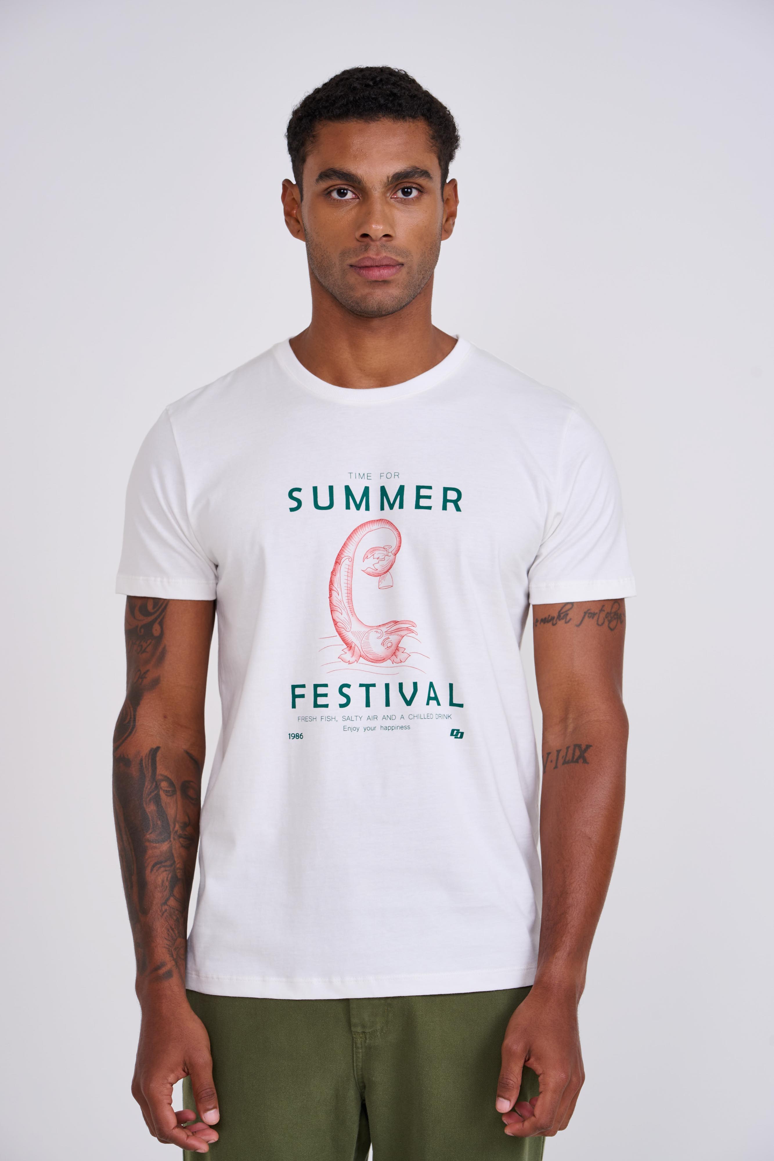 CAMISETA COLCCI G OFF SHELL