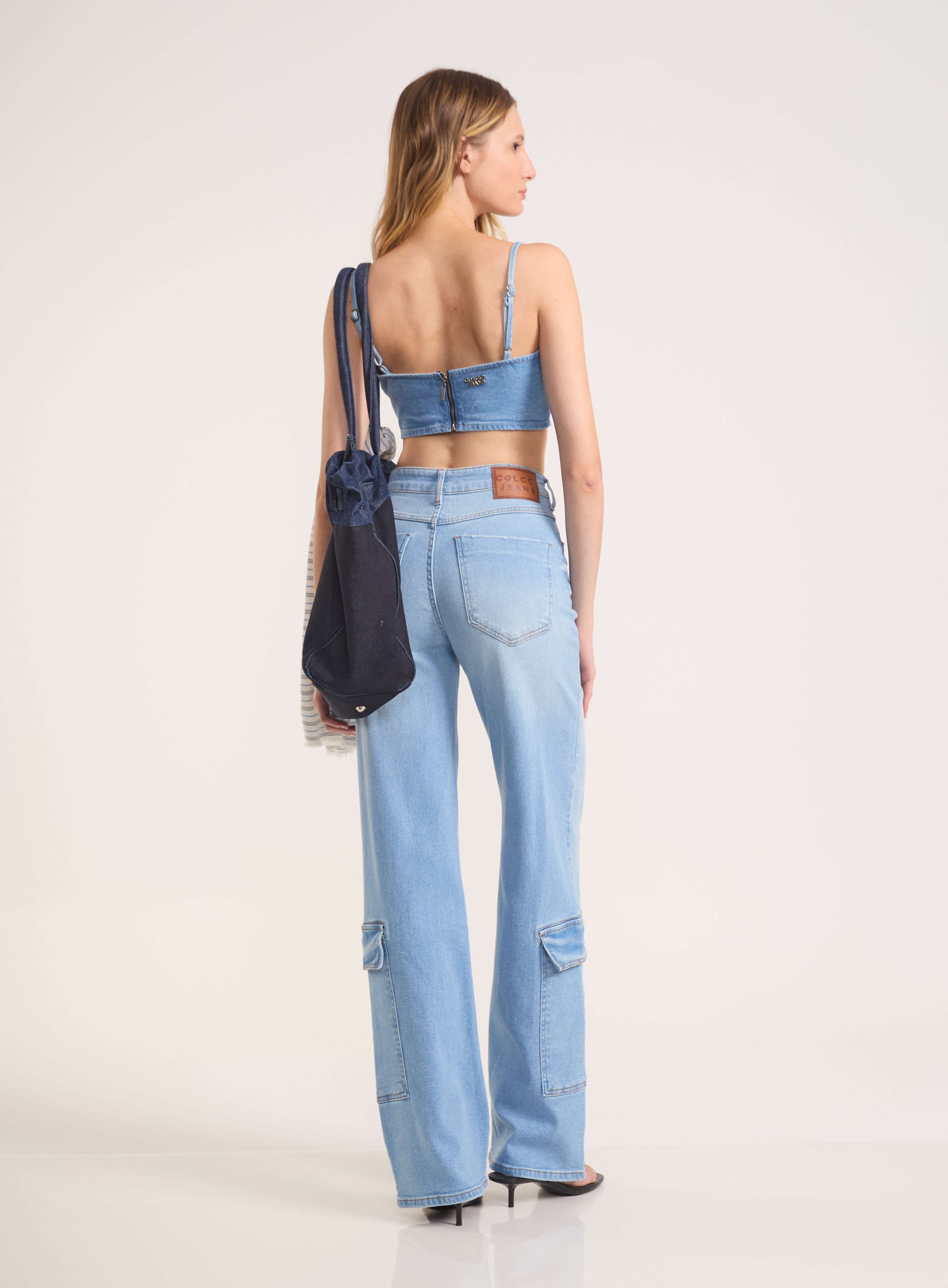 TOP JEANS M INDIGO