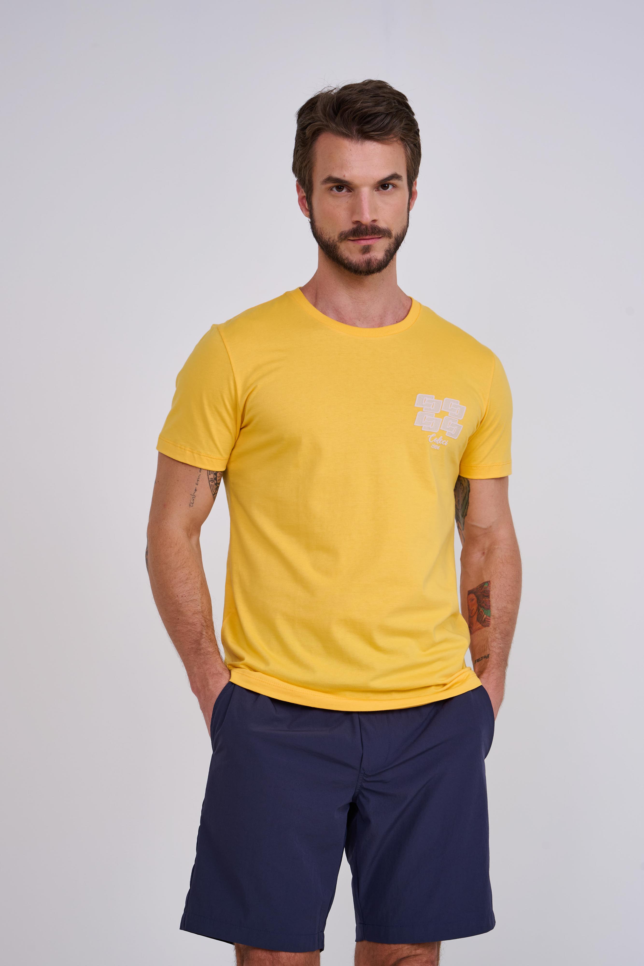 CAMISETA COLCCI M VERMELHO SPARKLY