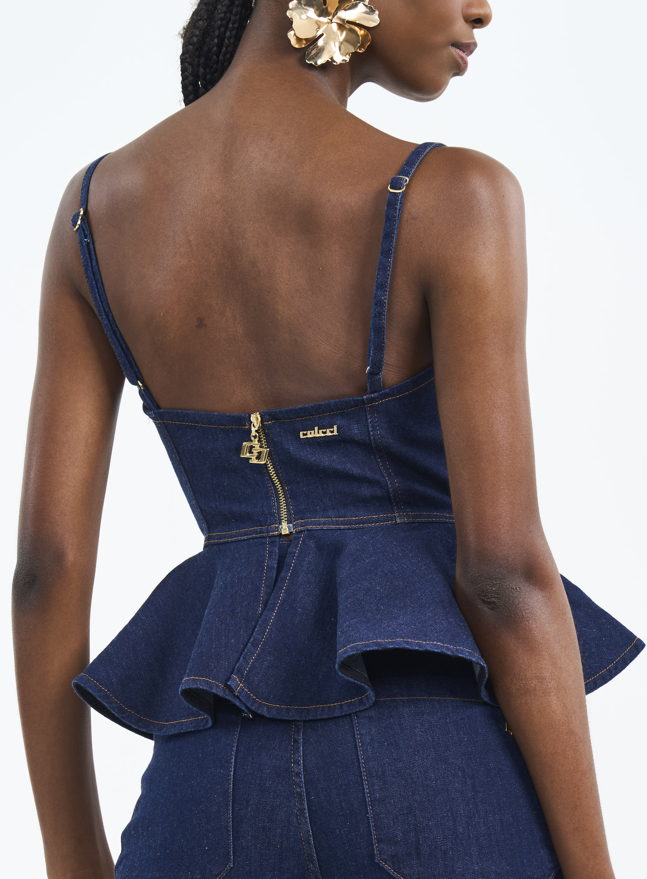 TOP JEANS M INDIGO