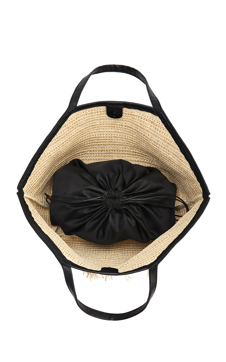 BOLSA COLCCI FEM SHOPPING BAG PALHA U NATURAL