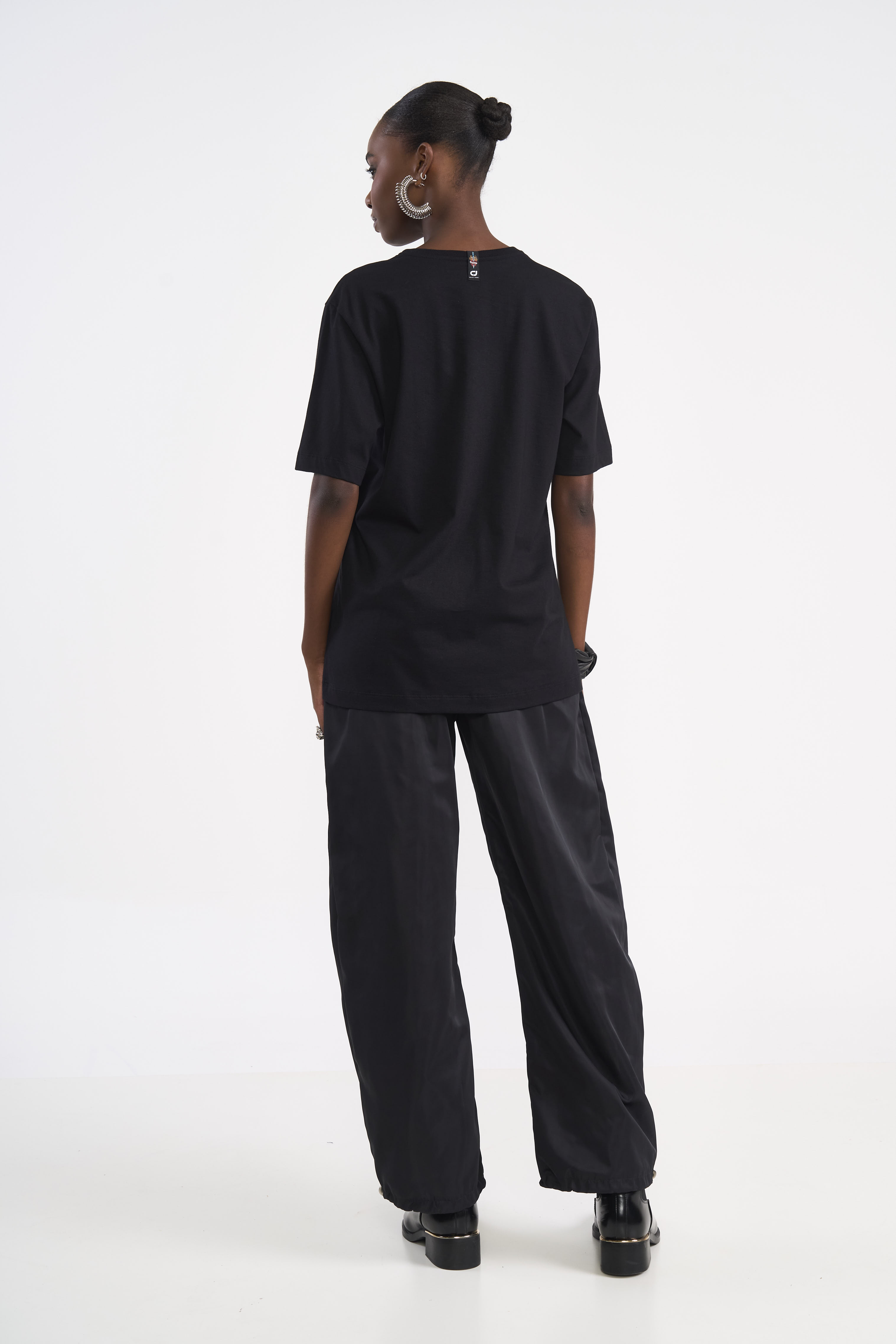 CAMISETA ESTAMPADA P PRETO