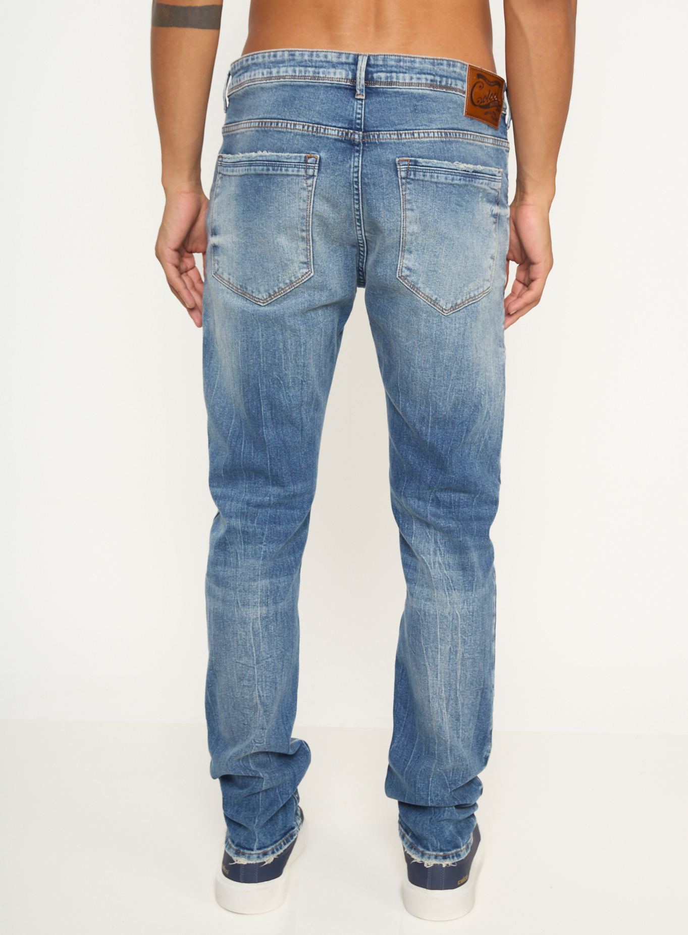 CALÇA JEANS NEW FELIPE 40 INDIGO