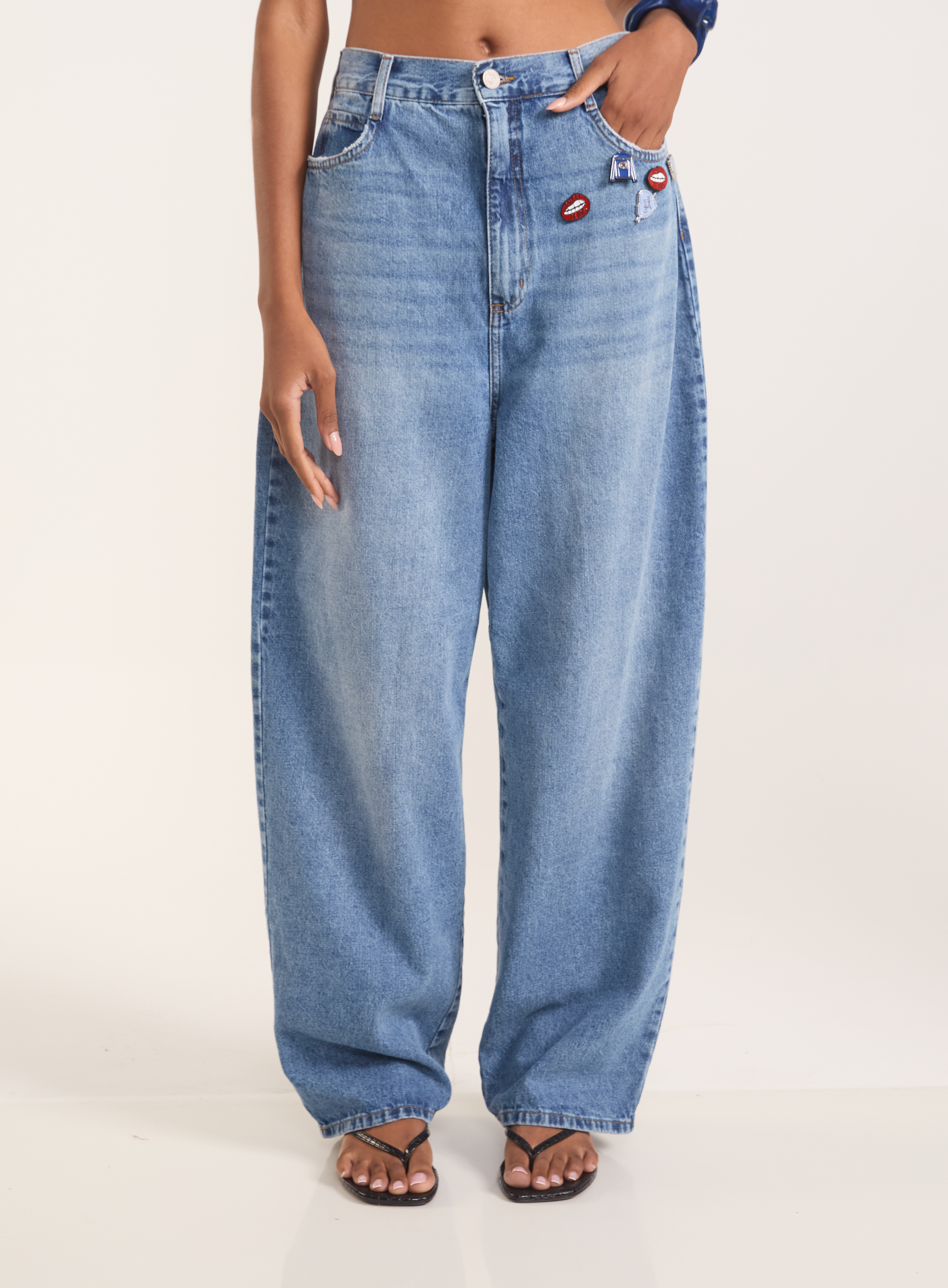 CALÇA JEANS CALIFORNIA 34 INDIGO
