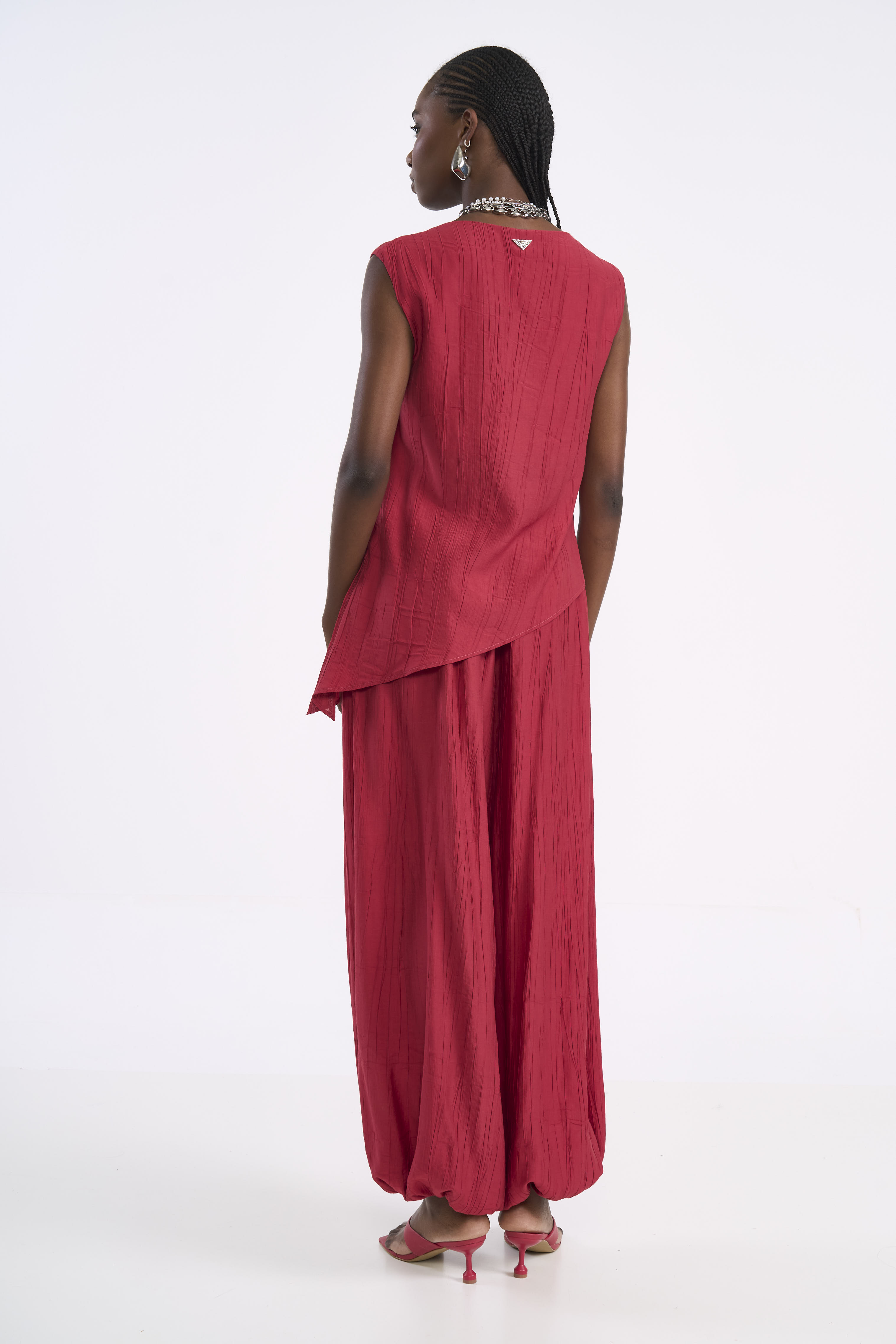 BLUSA COLCCI G VERMELHO LOVEZ