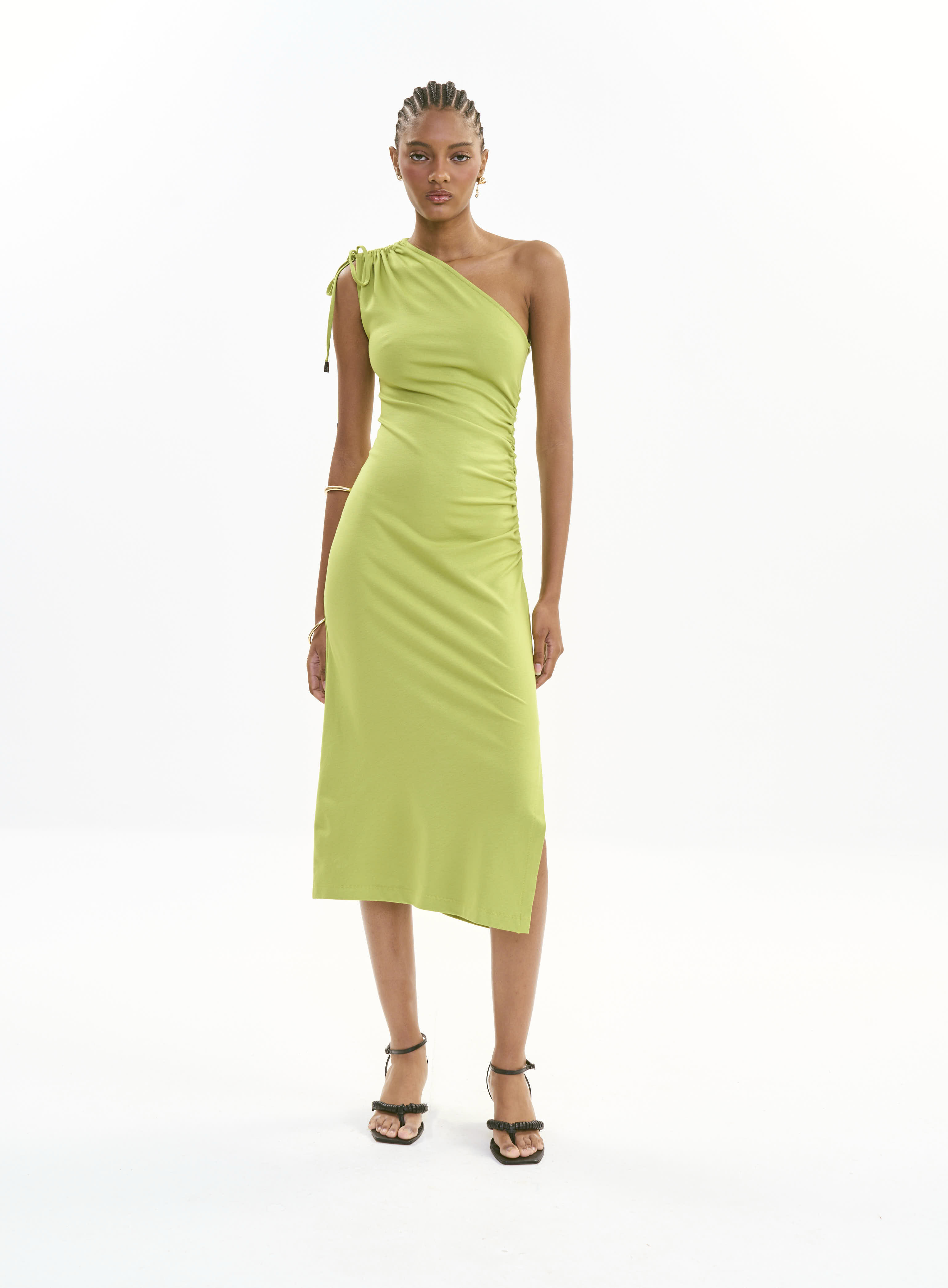 VESTIDO COLCCI G VERDE EXCEL