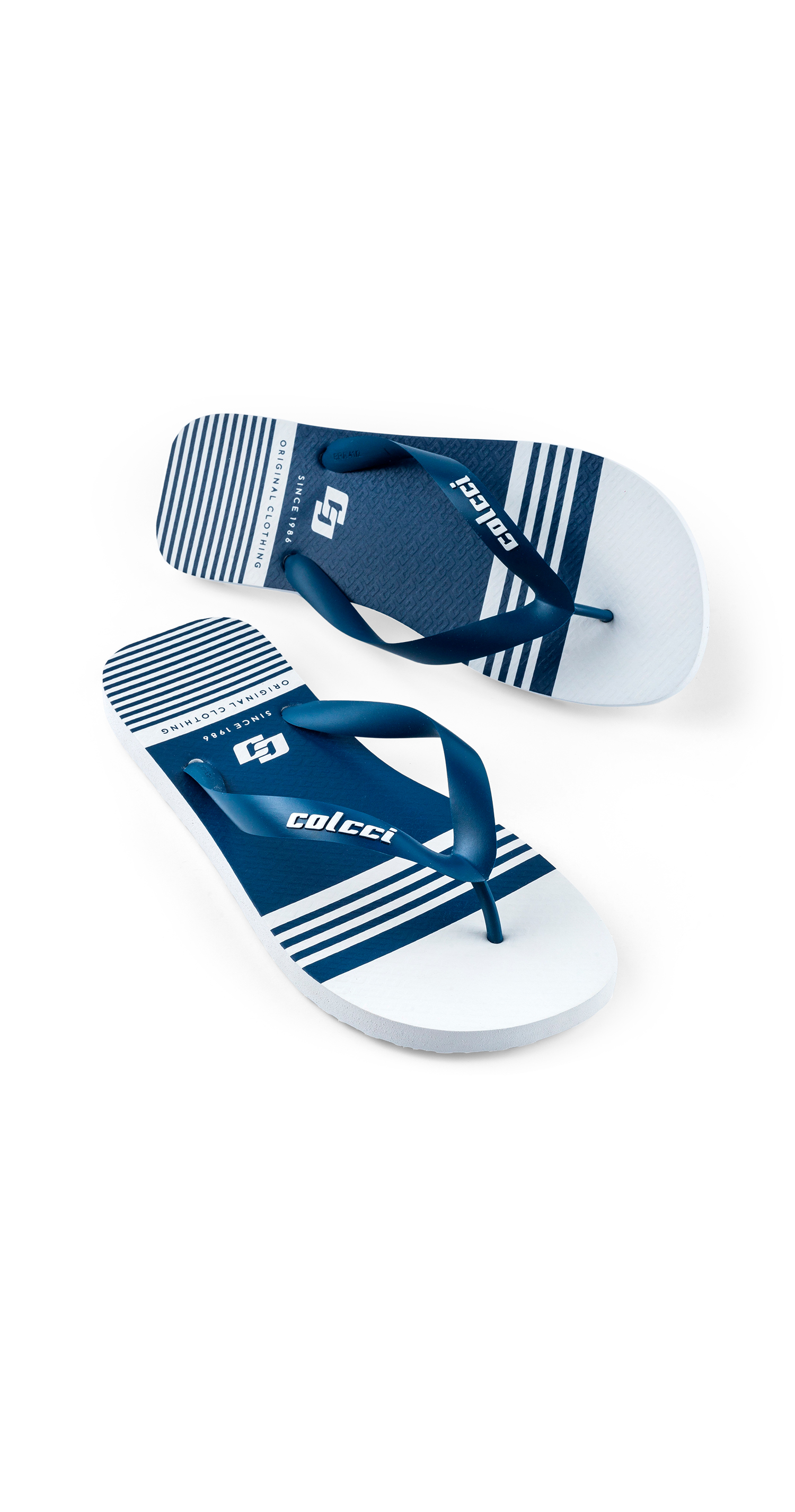CHINELO MASCULINO  ESSENCIAL 37-38 BRANCO