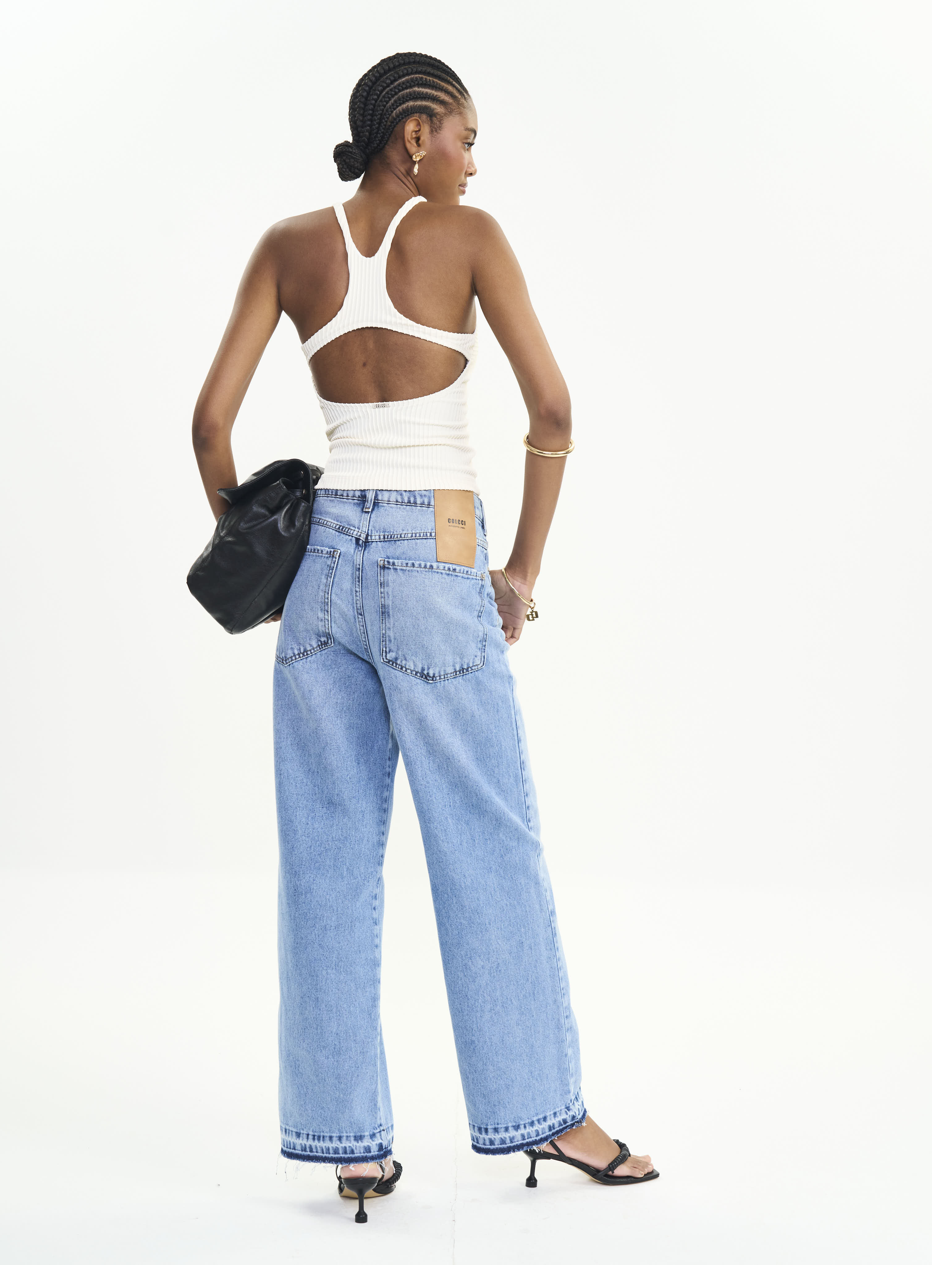 CALÇA JEANS BRUNA LOW 34 INDIGO