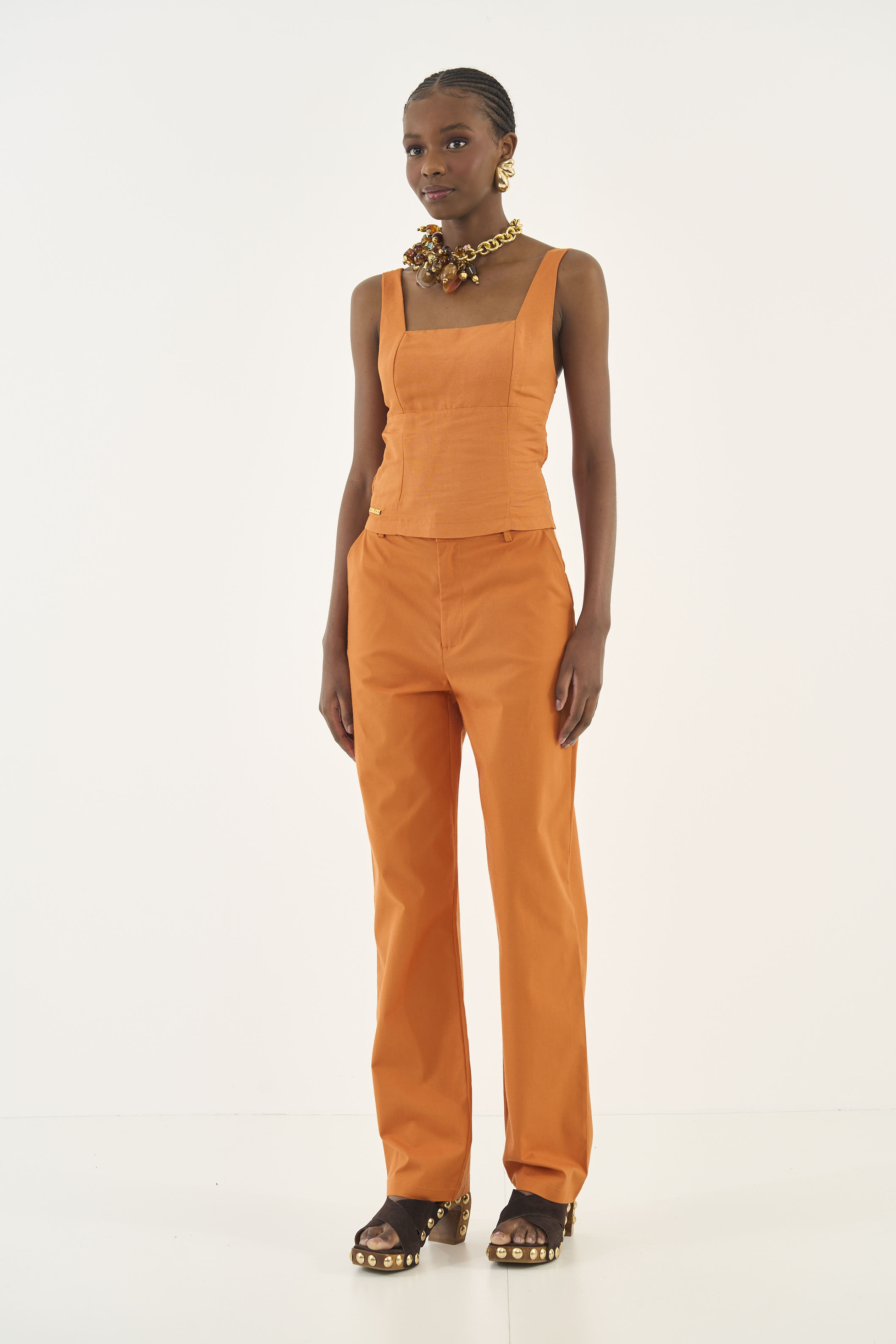 CALÇA COLCCI GG LARANJA GRAPEFRUIT