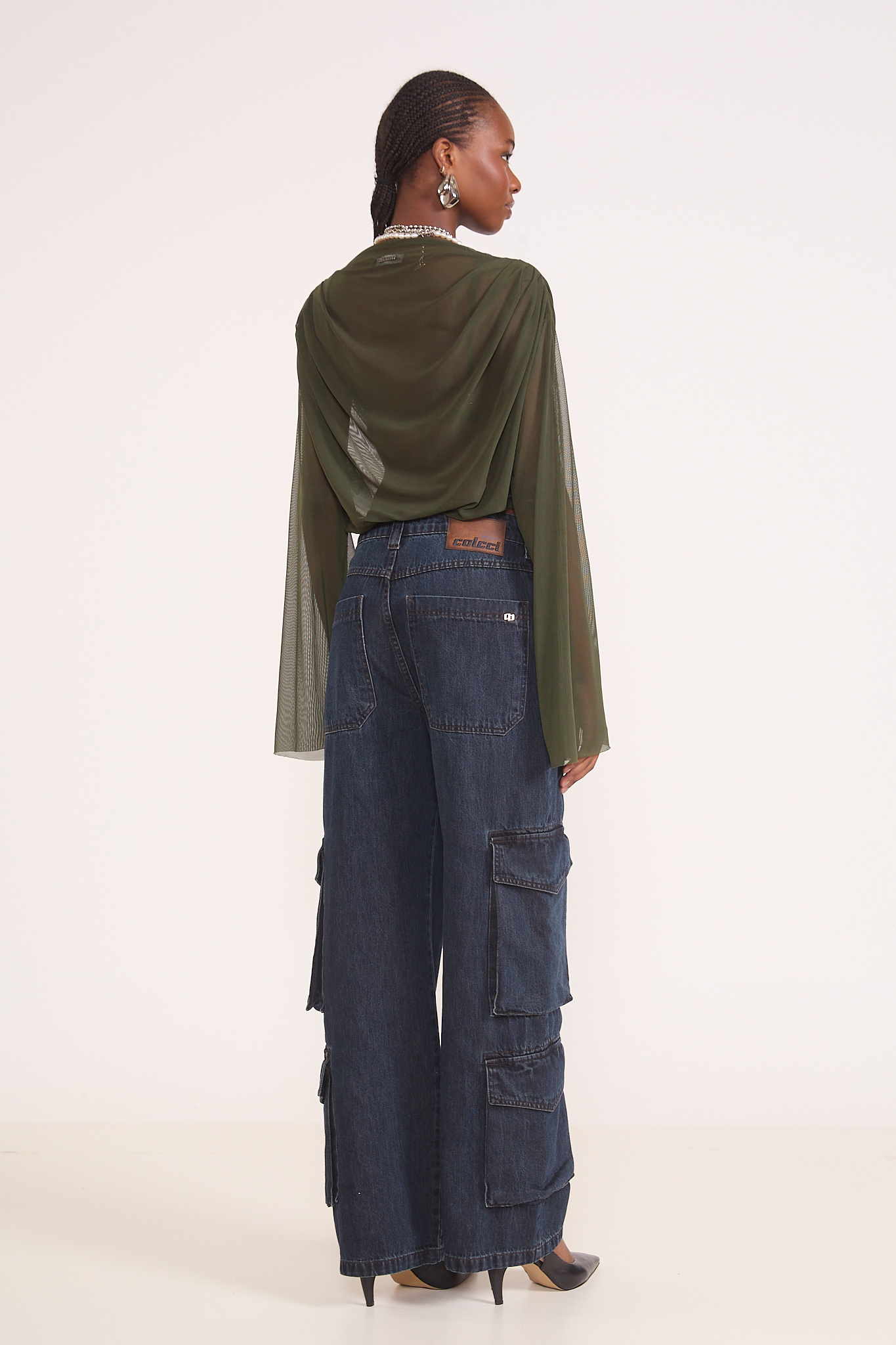 CALÇA JEANS BRUNA LOW 38 INDIGO