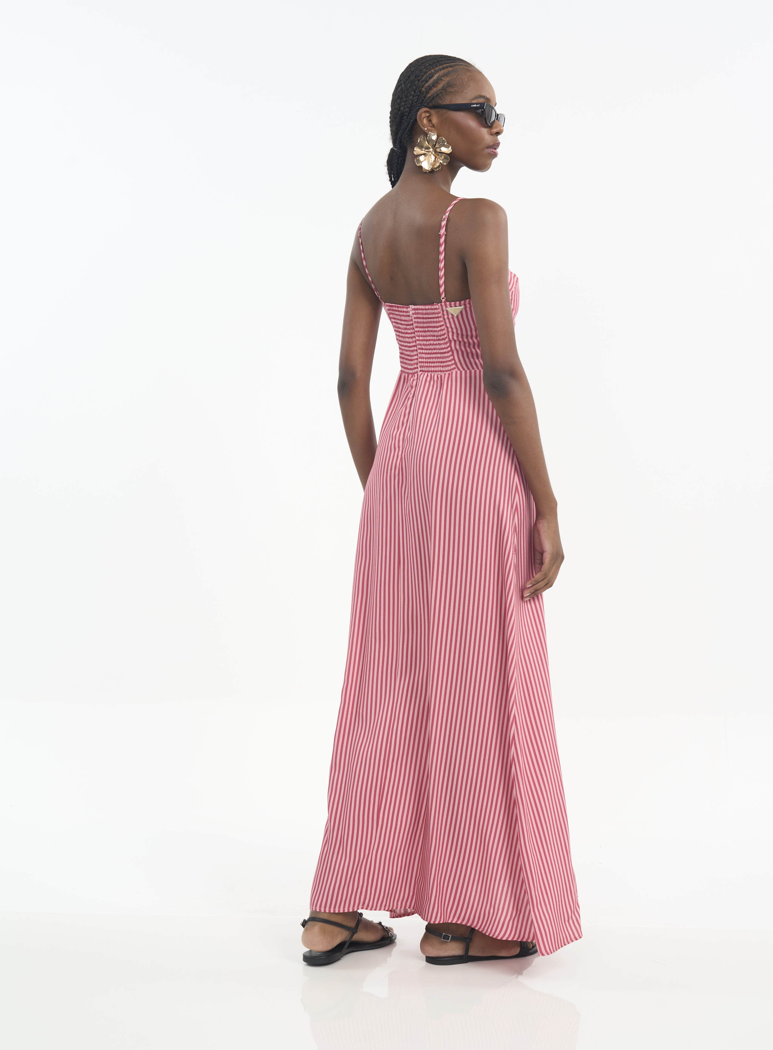 VESTIDO LISTRADO P LISTRADO PINK