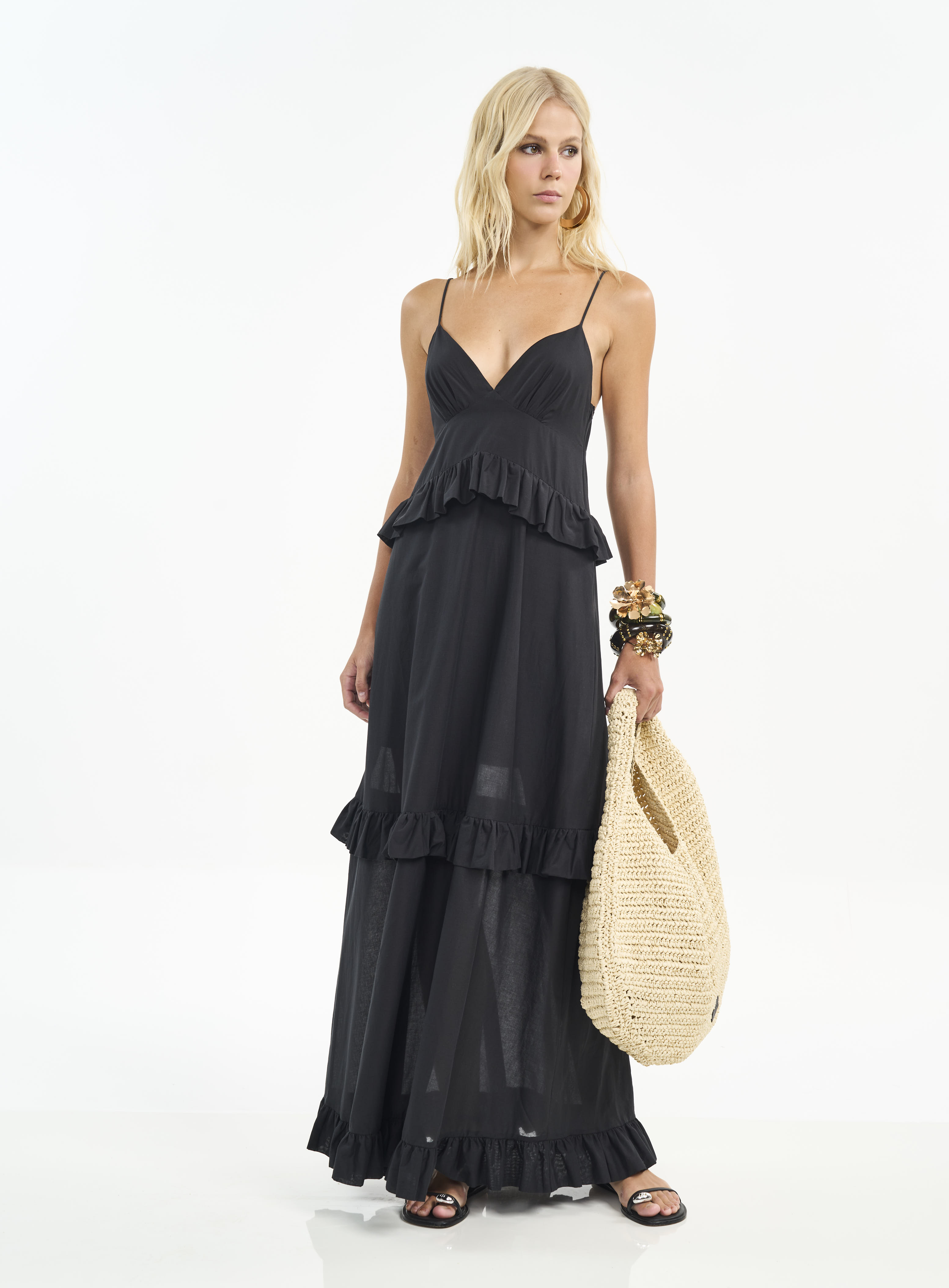 VESTIDO COLCCI P PRETO