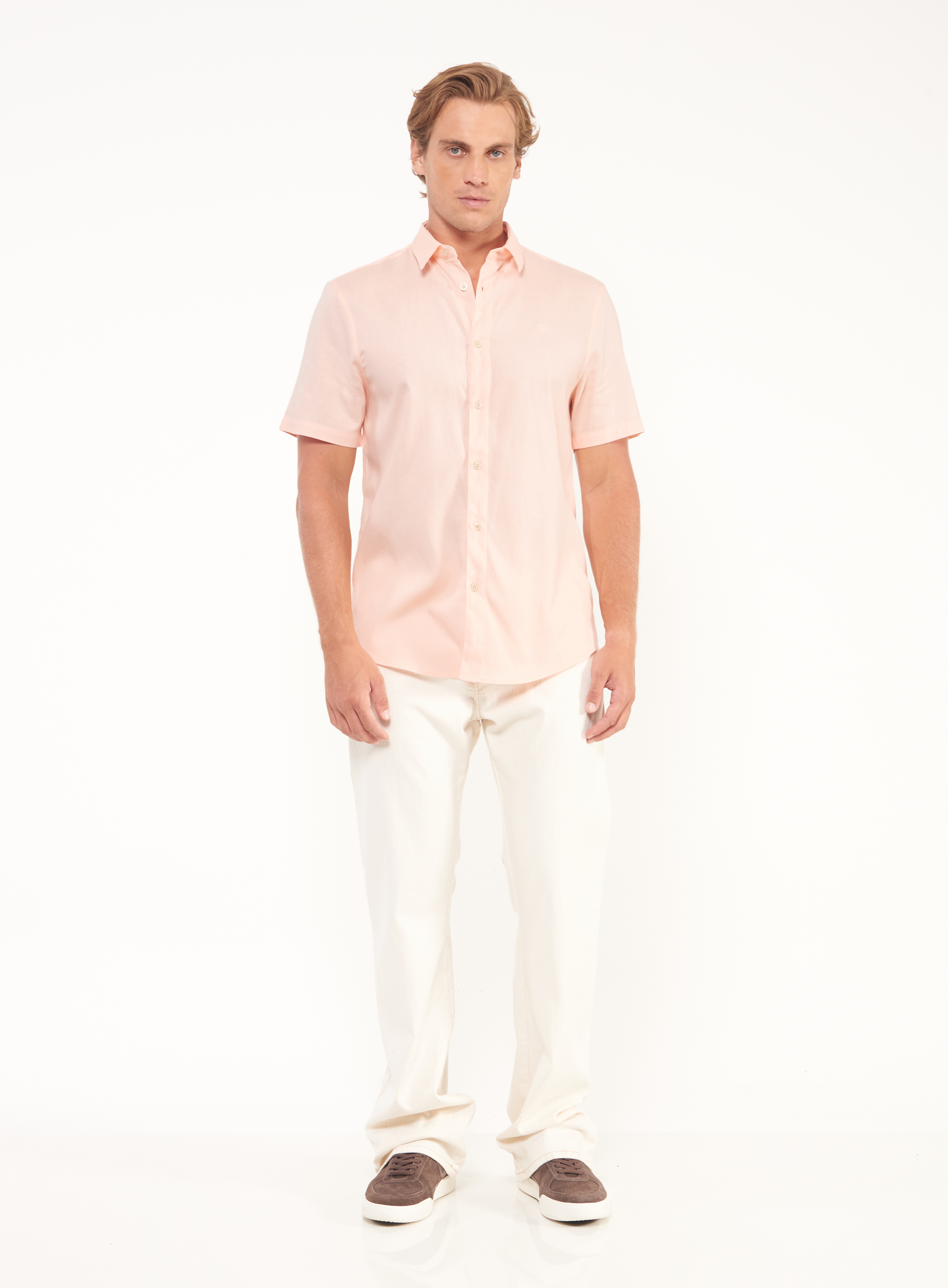 CAMISA LINHO RELAX G AZUL ELÚREO