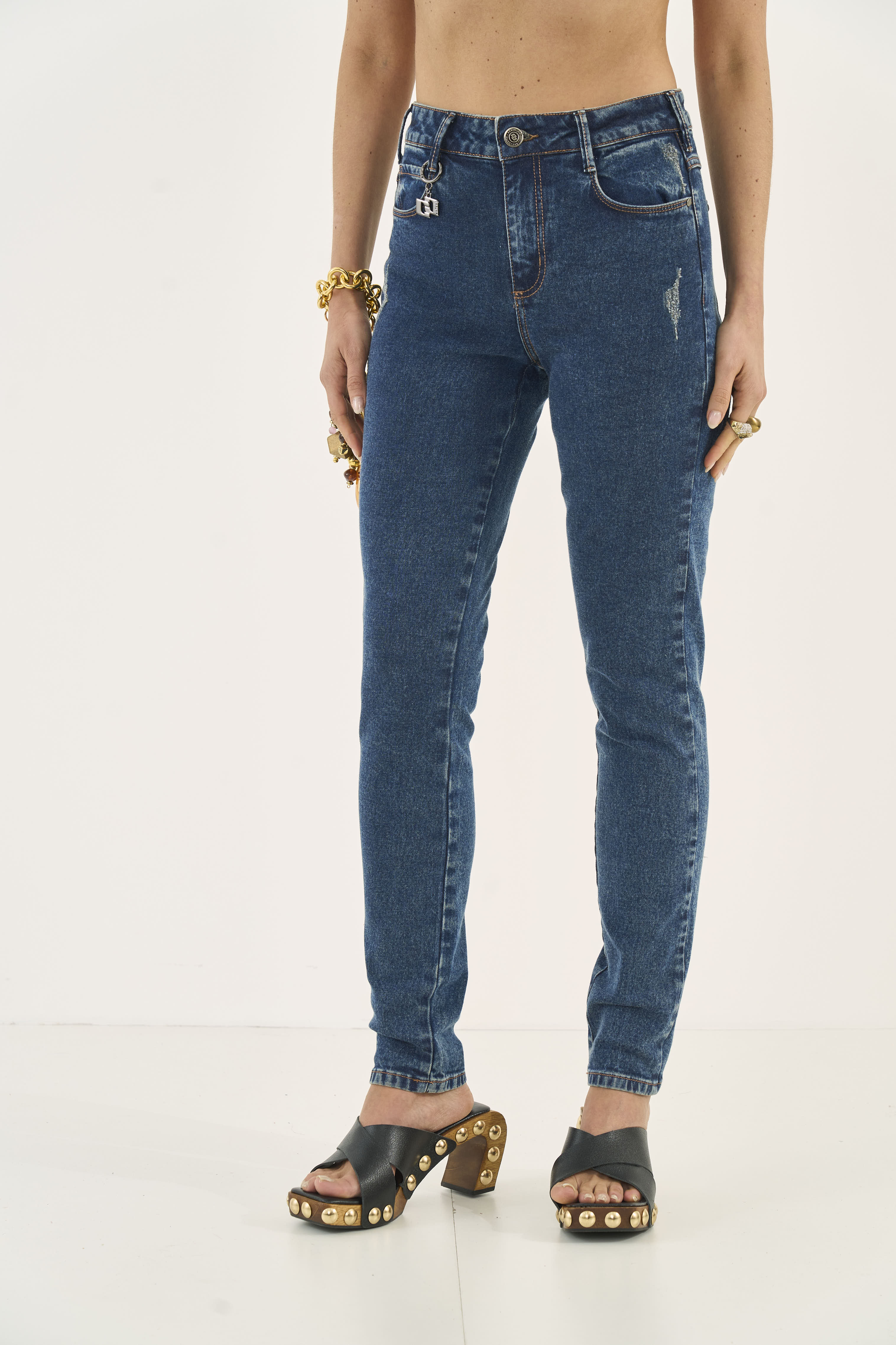 CALÇA JEANS BIA 38 INDIGO
