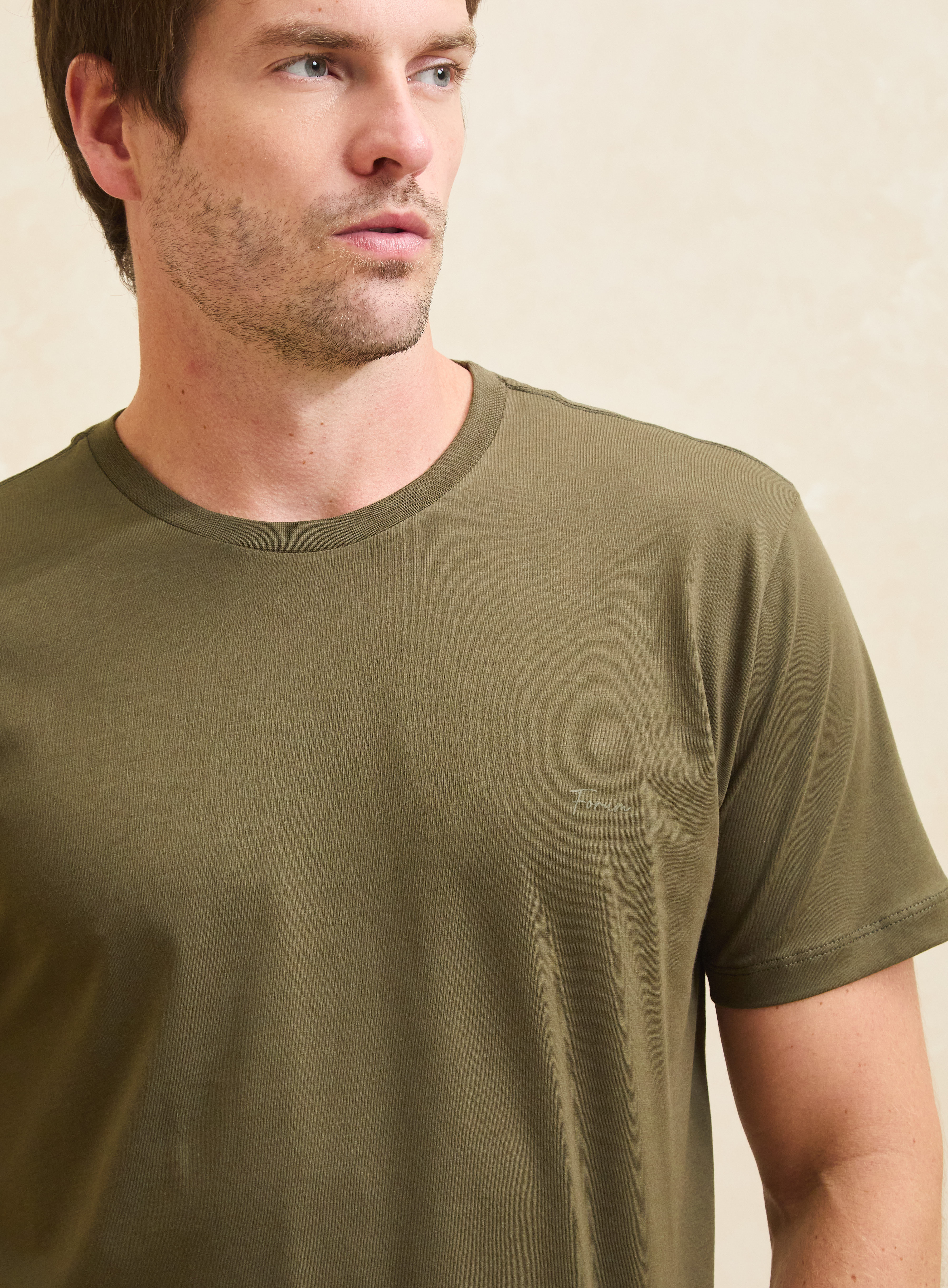 CAMISETA FORUM G CINZA FULIGEM