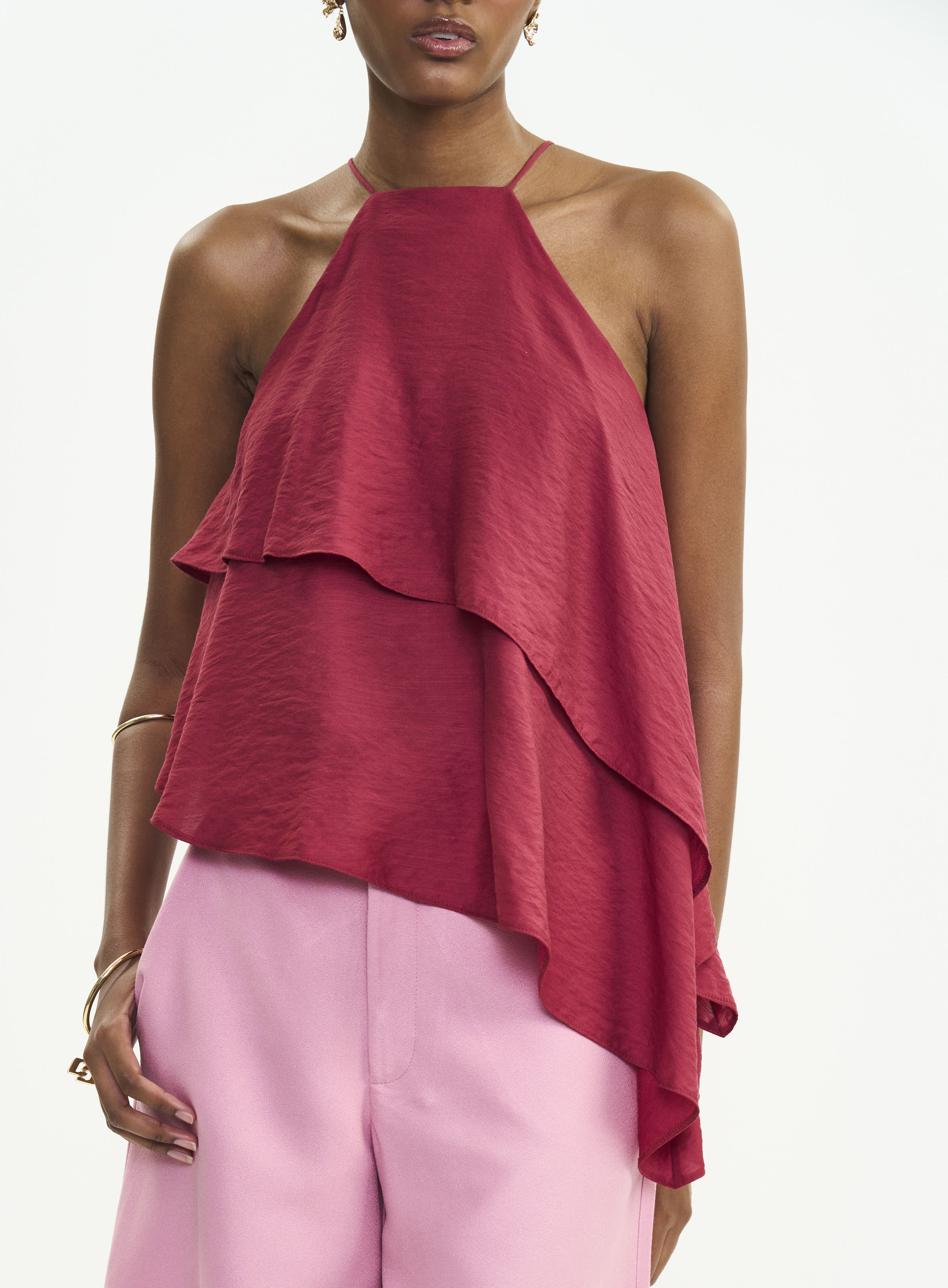 BLUSA COLCCI M VERMELHO LOVEZ