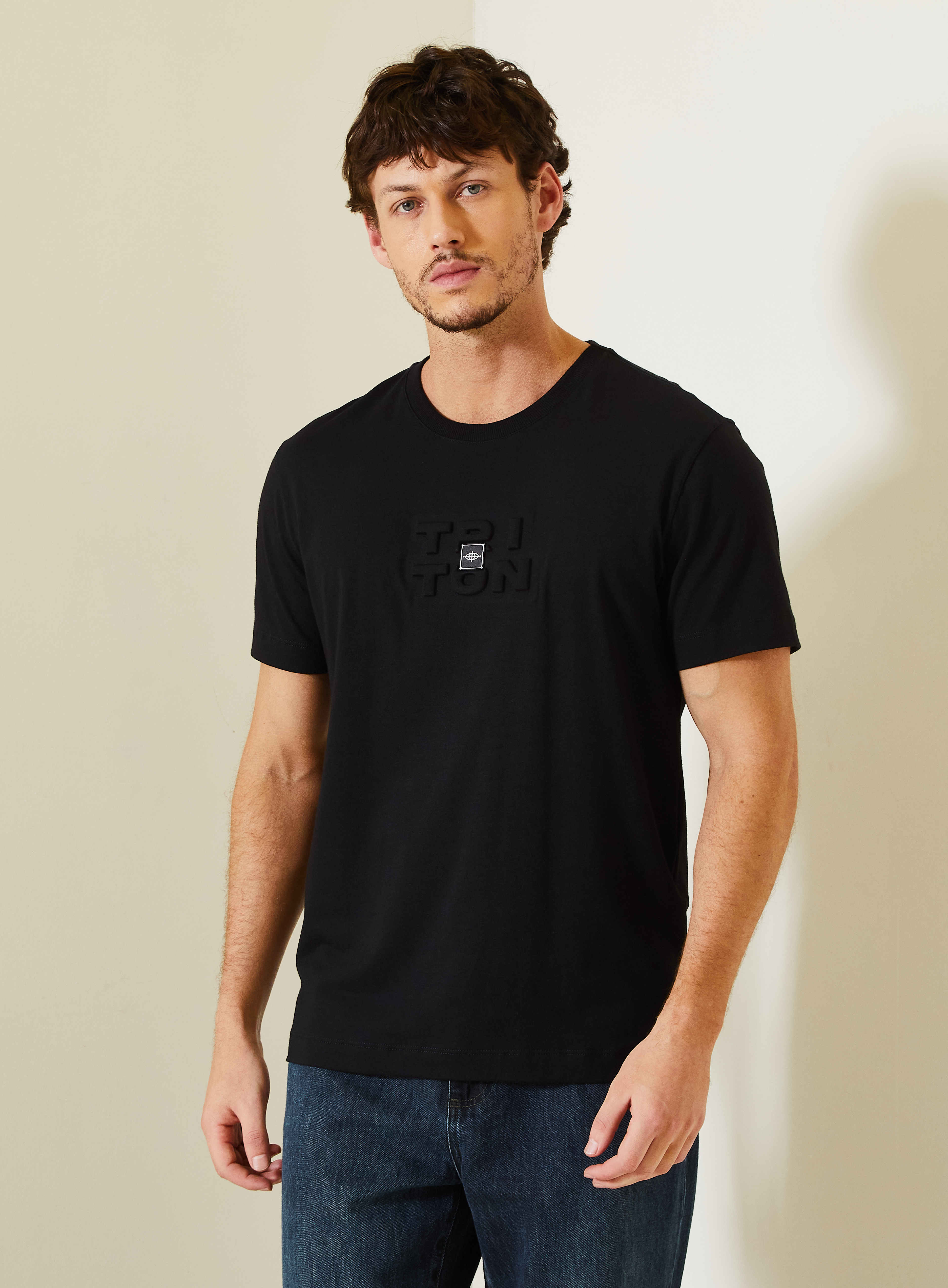 CAMISETA TRITON G PRETO
