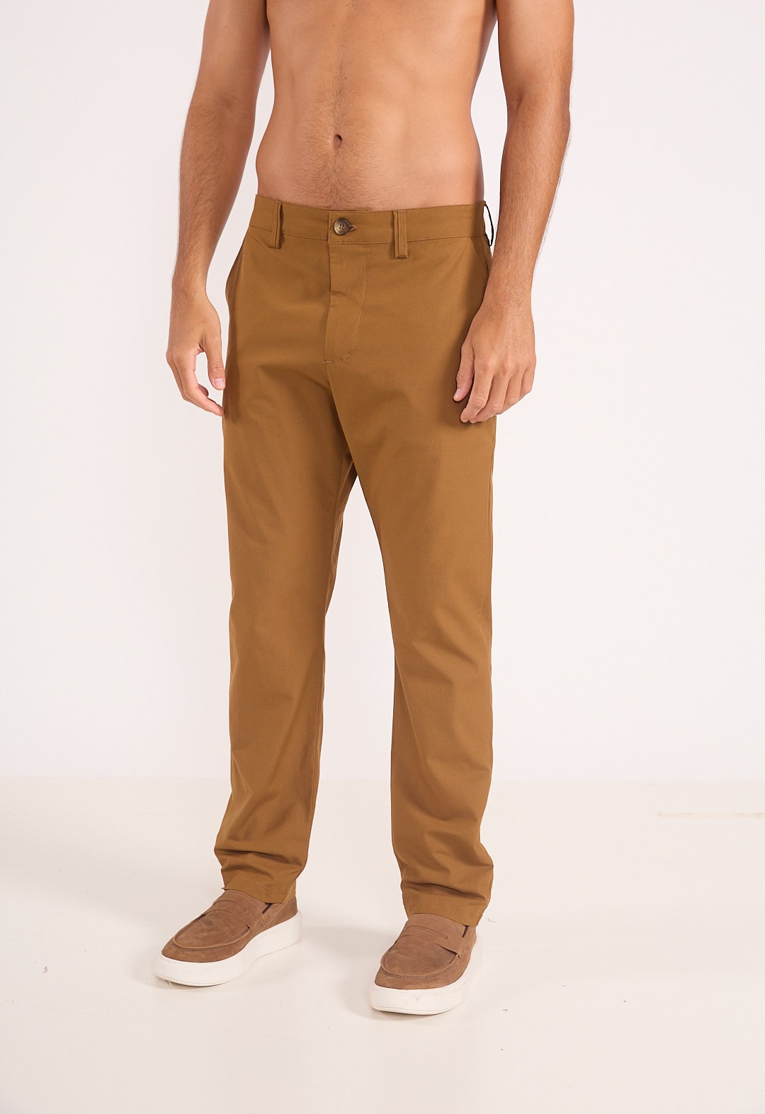 CALÇA COLCCI GG MARROM CUMARU