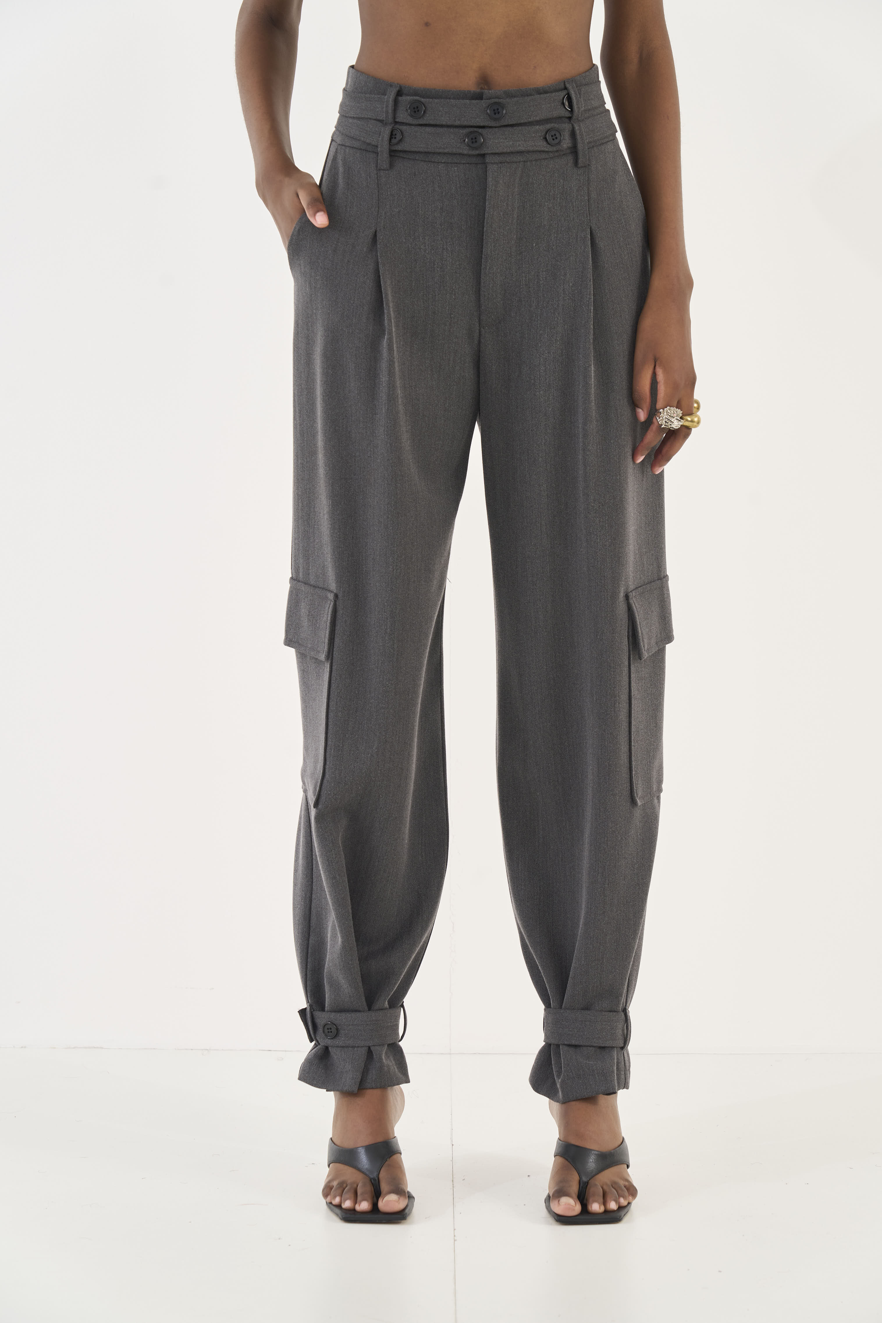 CALÇA COLCCI M PRETO/CINZA