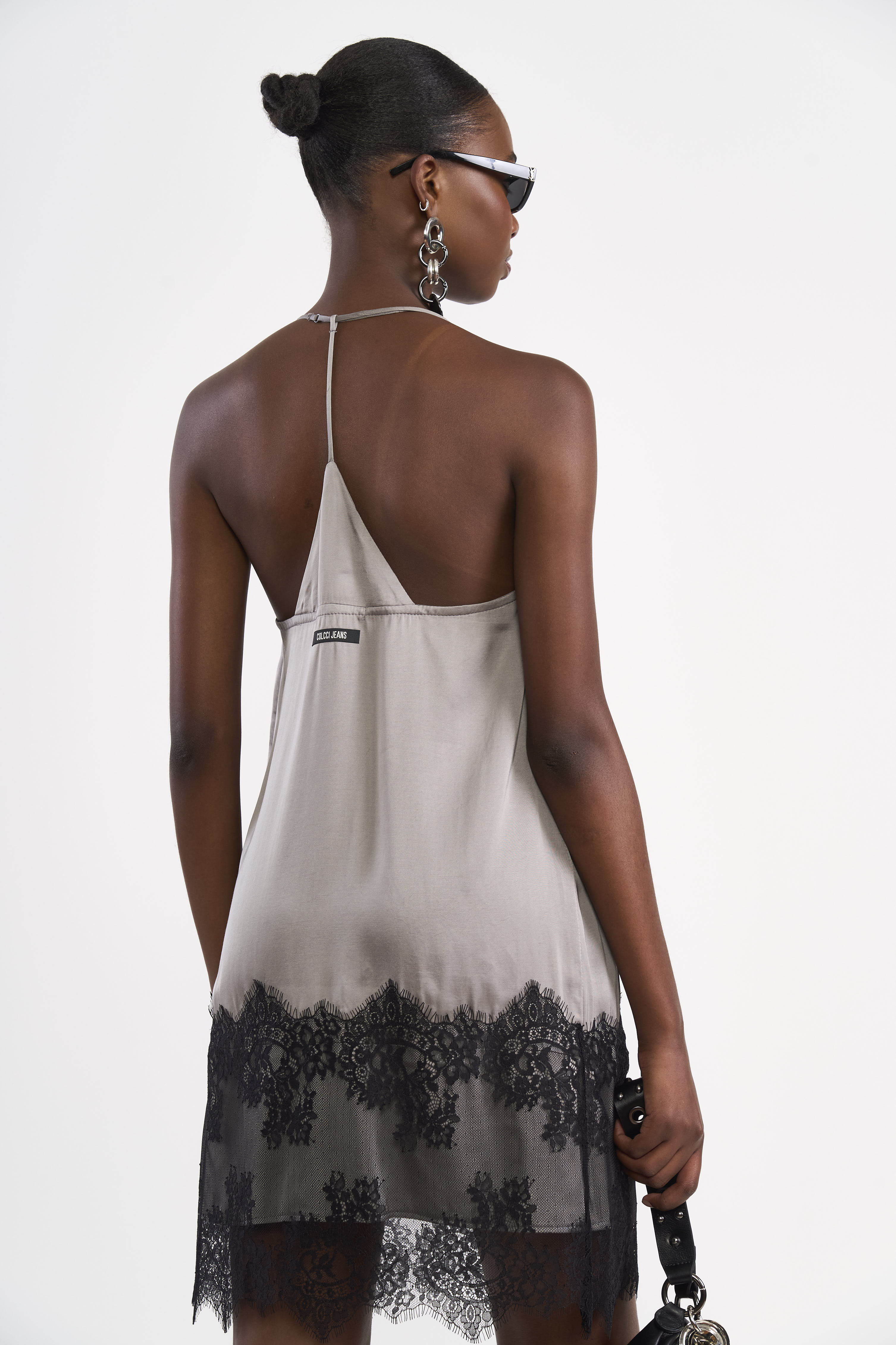 VESTIDO COLCCI JEANS G CINZA ALITA