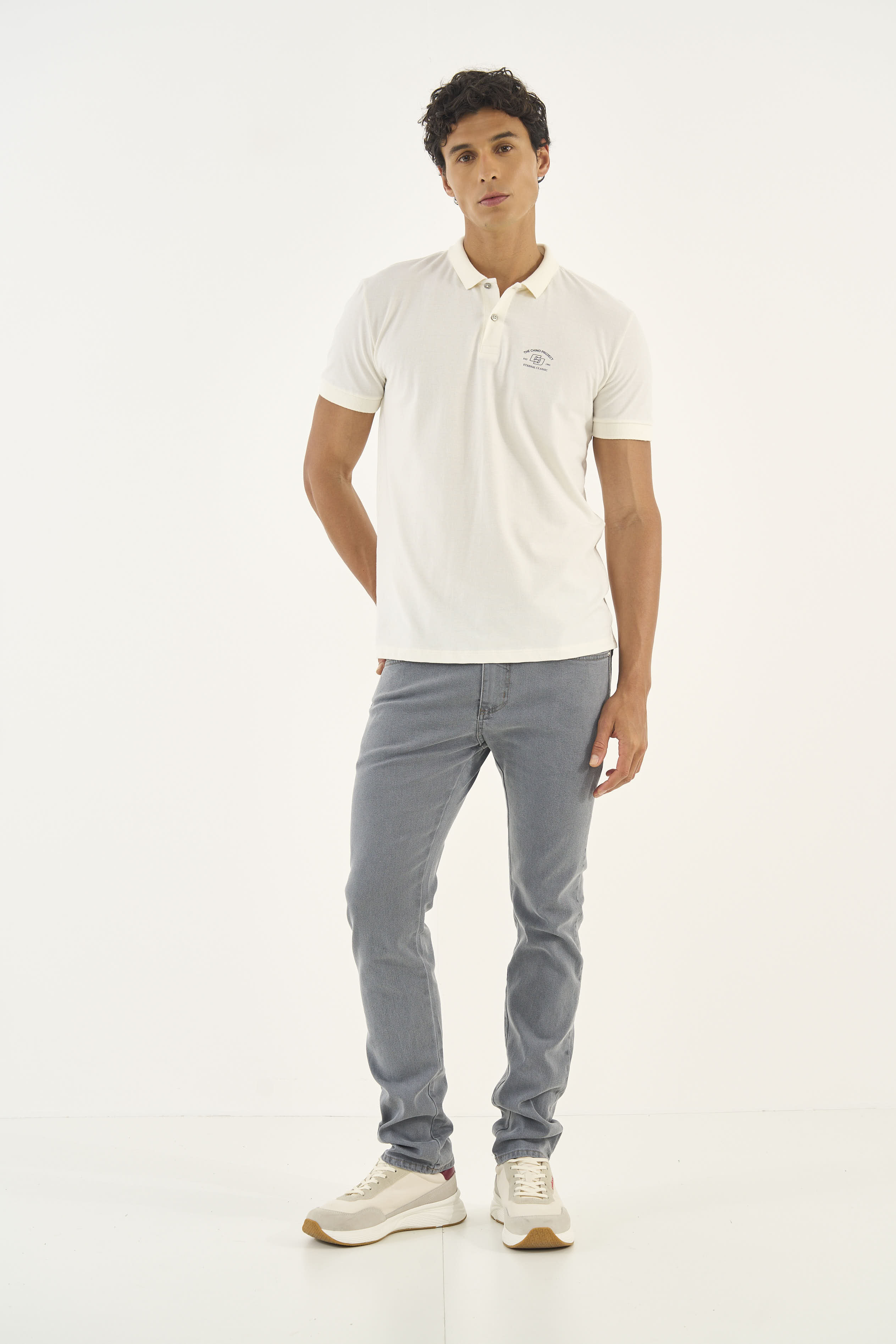 CALÇA JEANS FELIPE 44 IND.PRETO