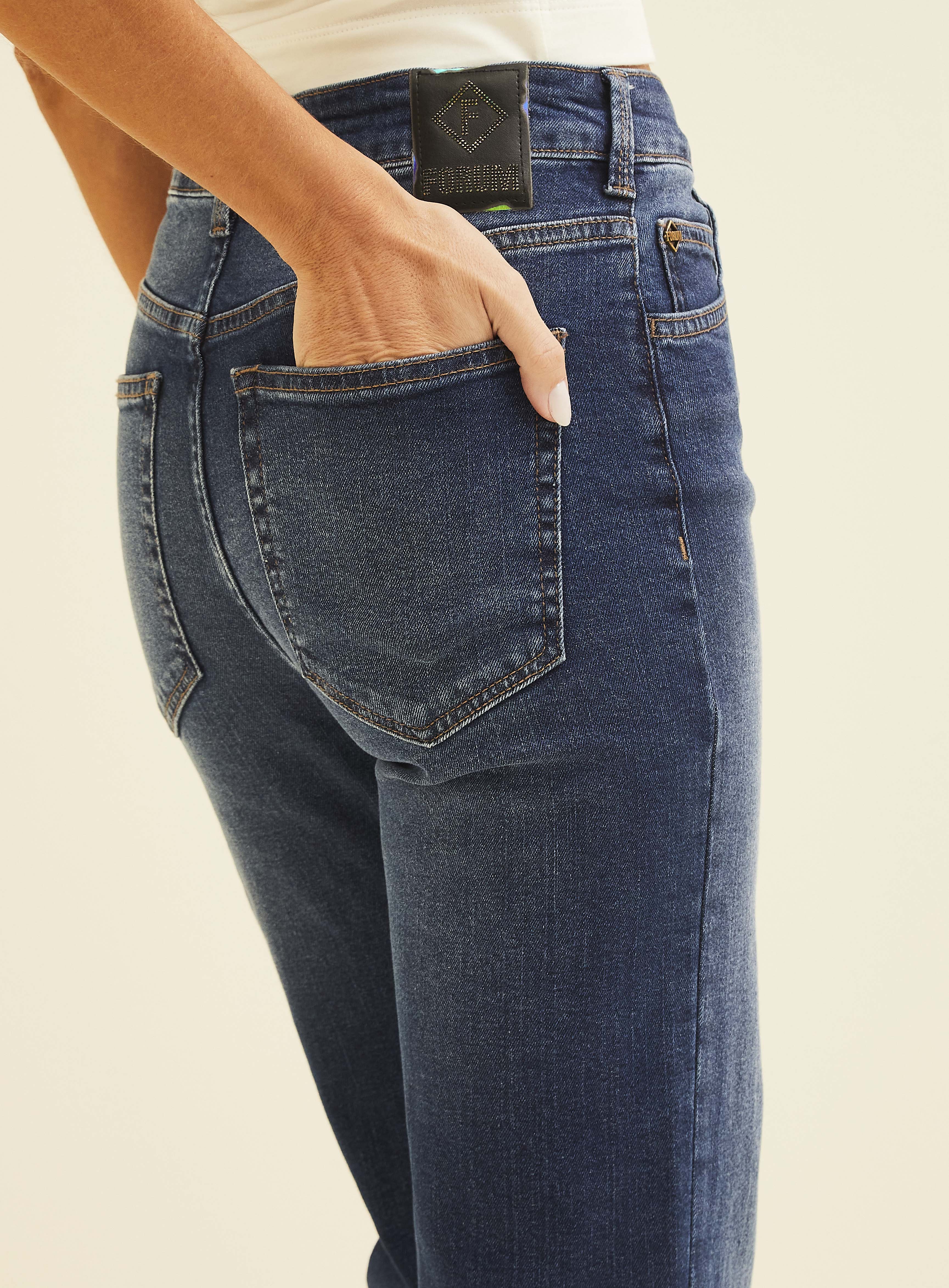 CALÇA JEANS LOUISE 44 INDIGO