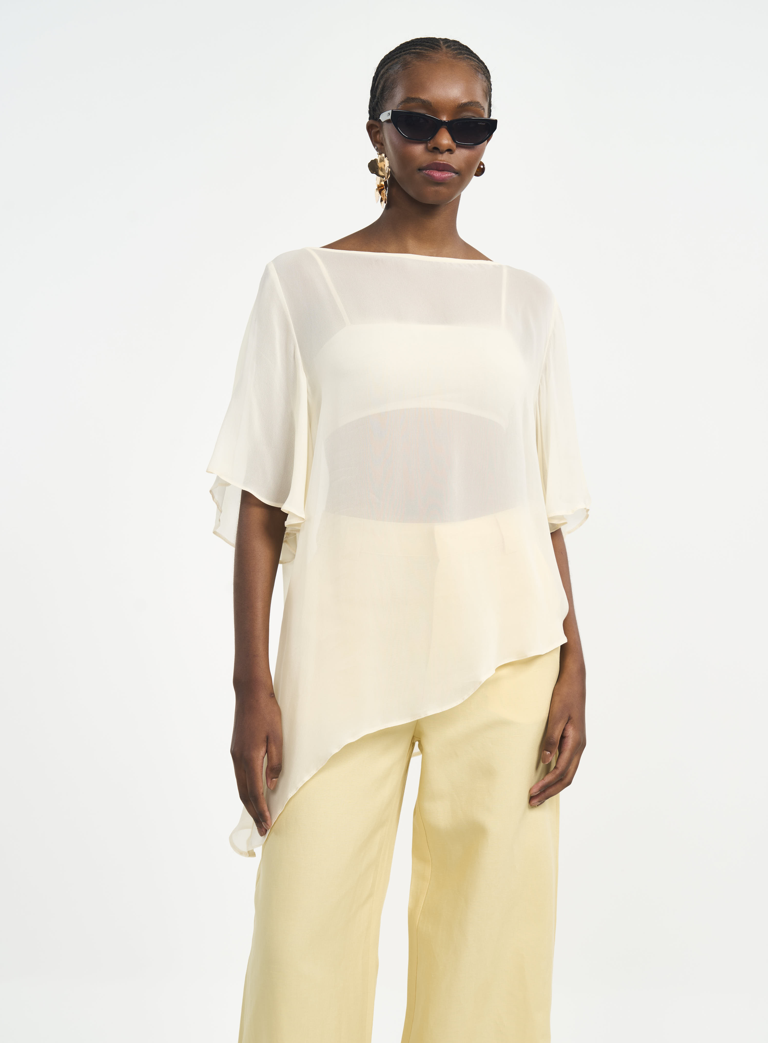 BLUSA COLCCI P BEGE AFFOGATO