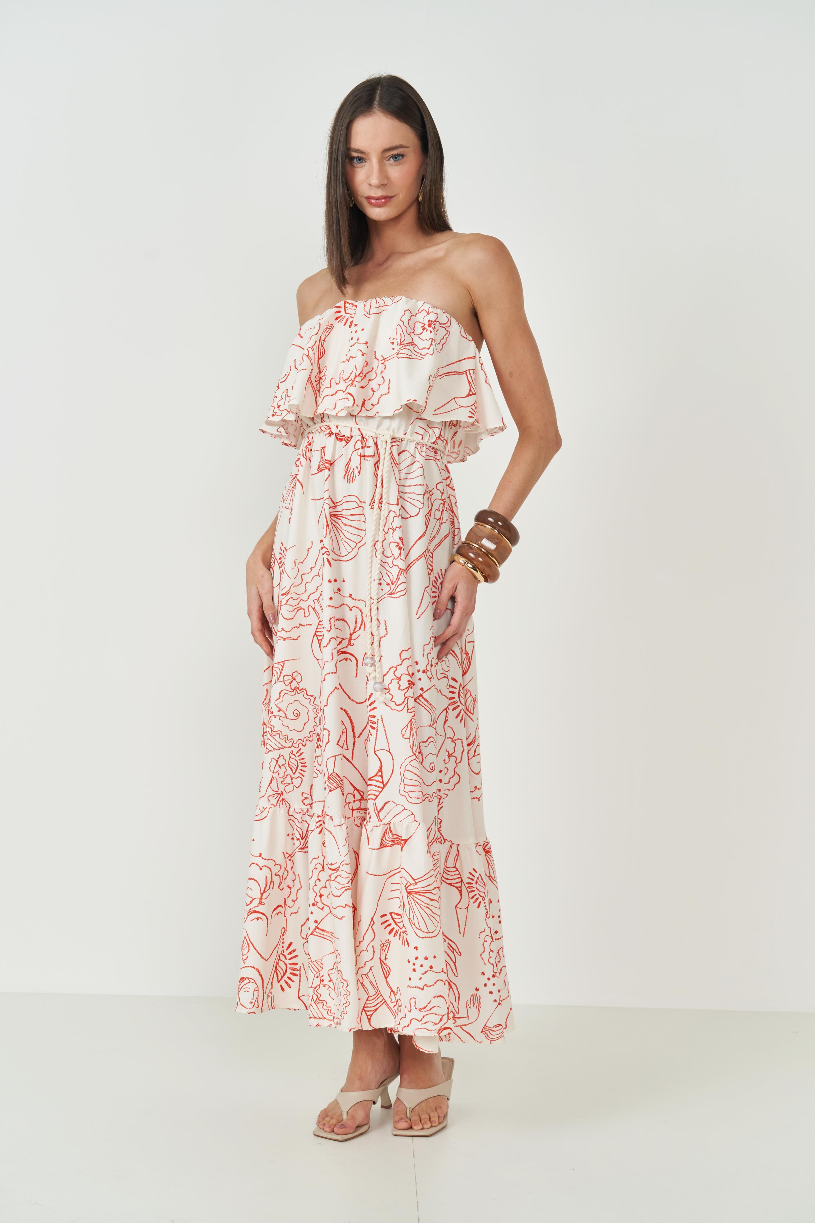 VESTIDO ESTAMPADO M MUSES