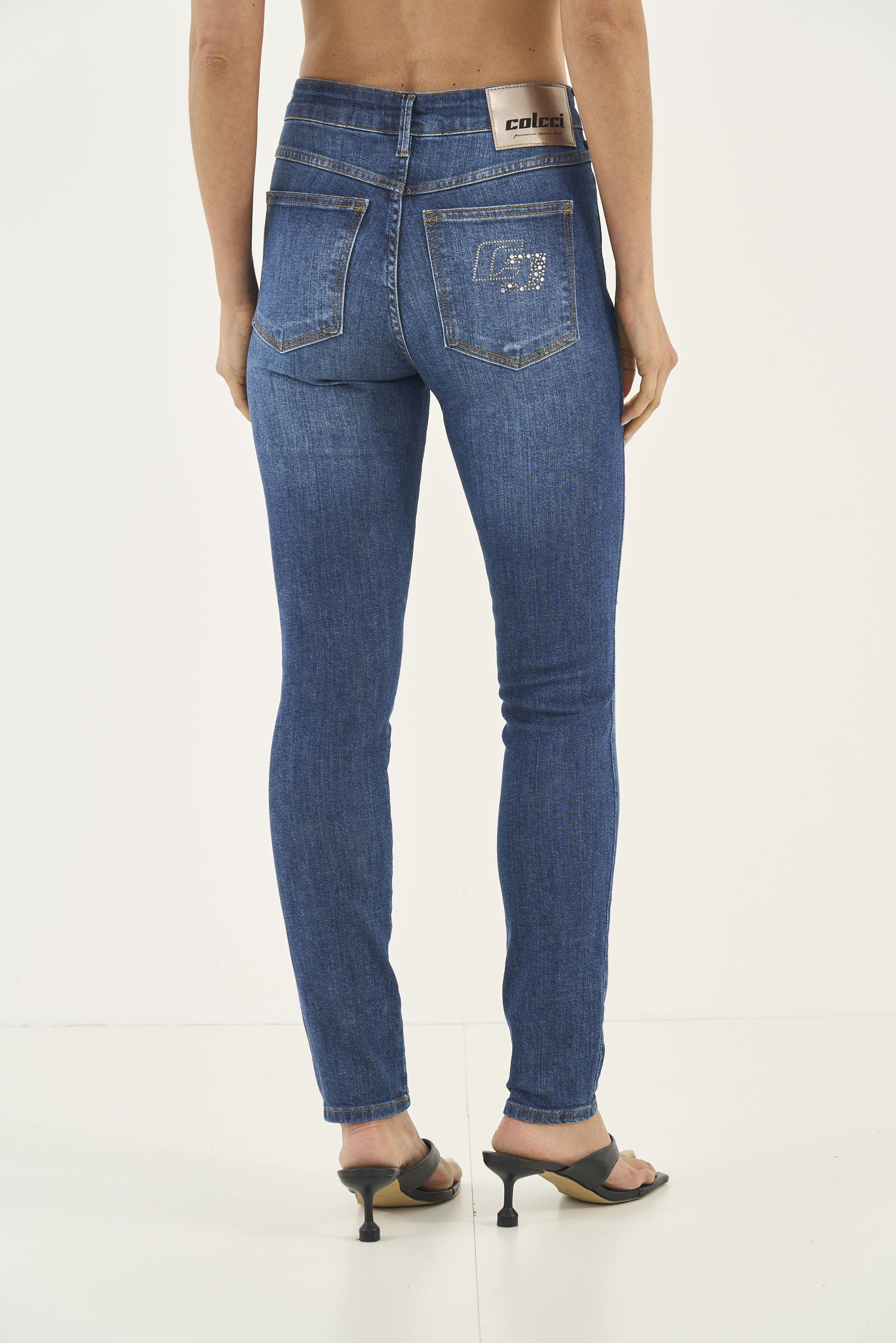 CALÇA JEANS BIA 38 INDIGO